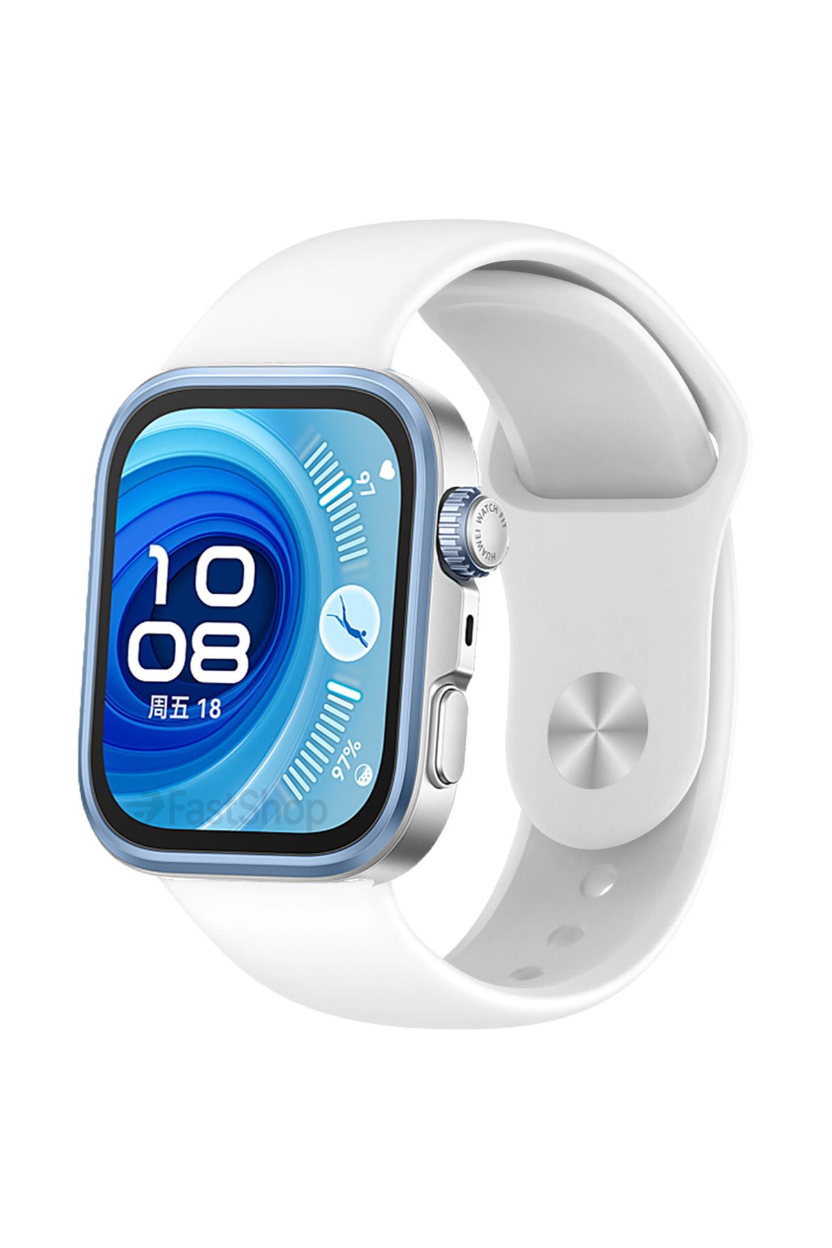 MMPSHOP Huawei Watch Fit 4 / Fit 4 Pro Uyumlu Lquid Silikon Akıllı Saat Kordonu