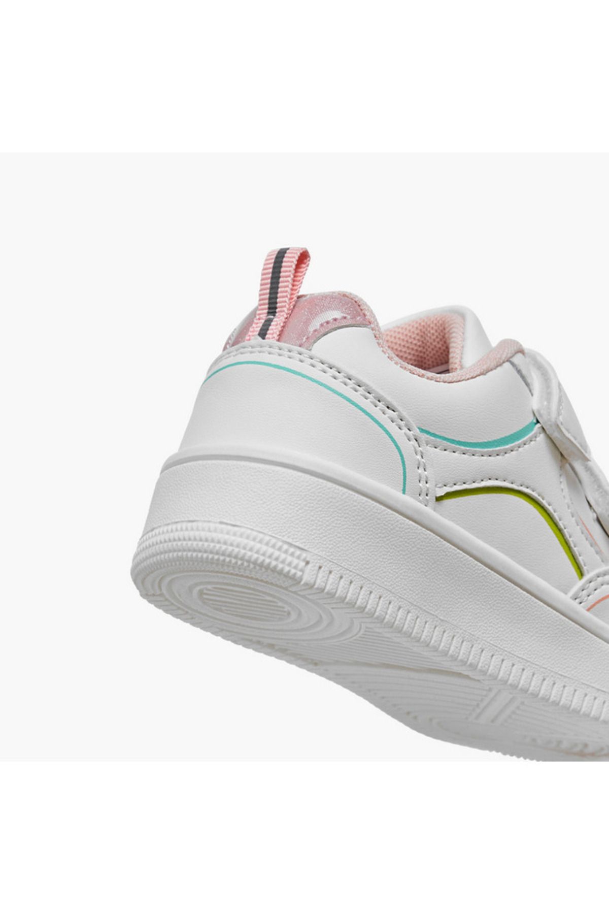Flora Bella by Shoexpress-Flora Bella Panelled Sneakers with Hook and Loop Closure 5
