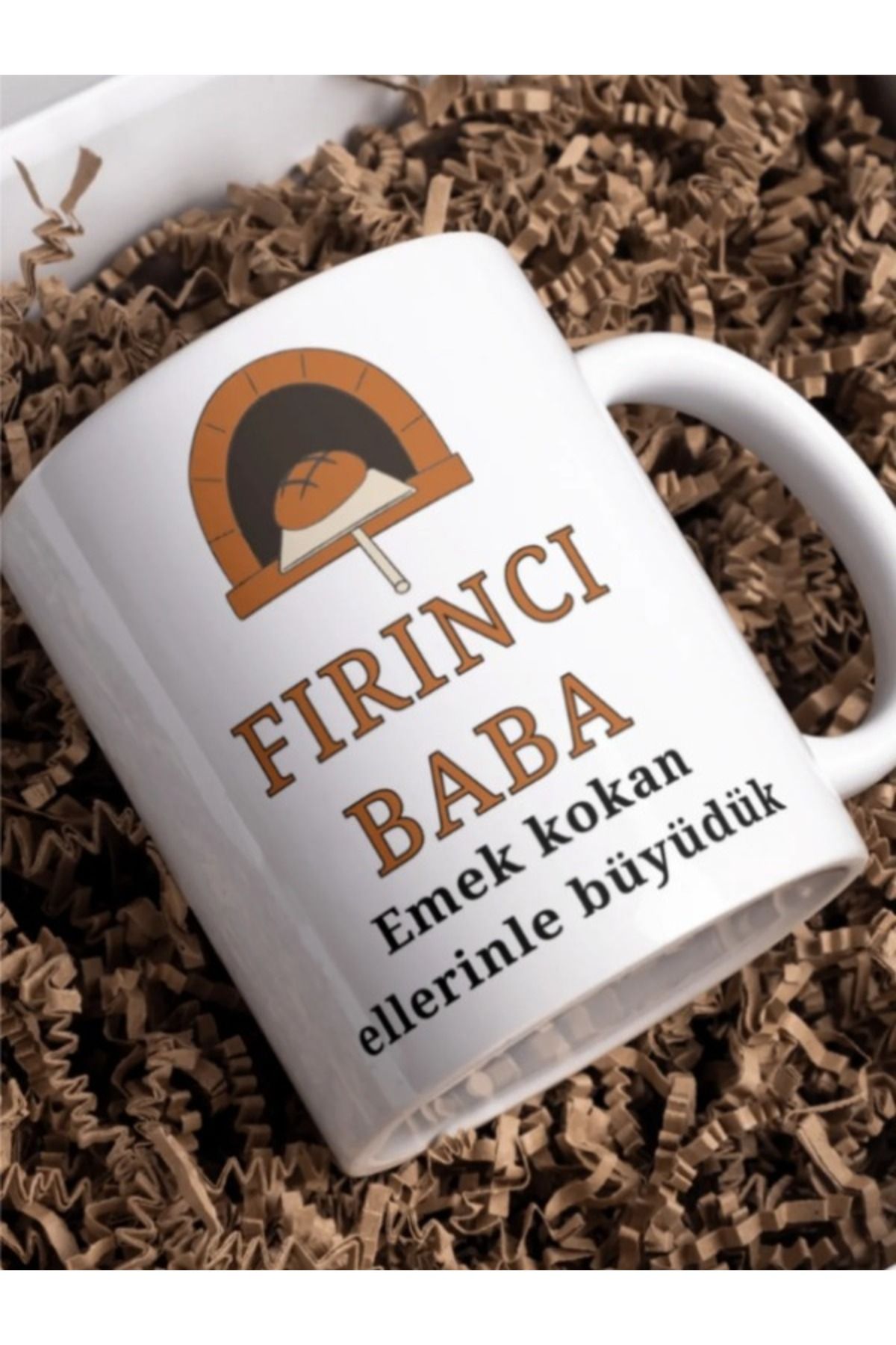 Layer Home Baba Yazılı Kupa Bardak – Babaya Hediye – Özel Tasarım Seramik Kupa
