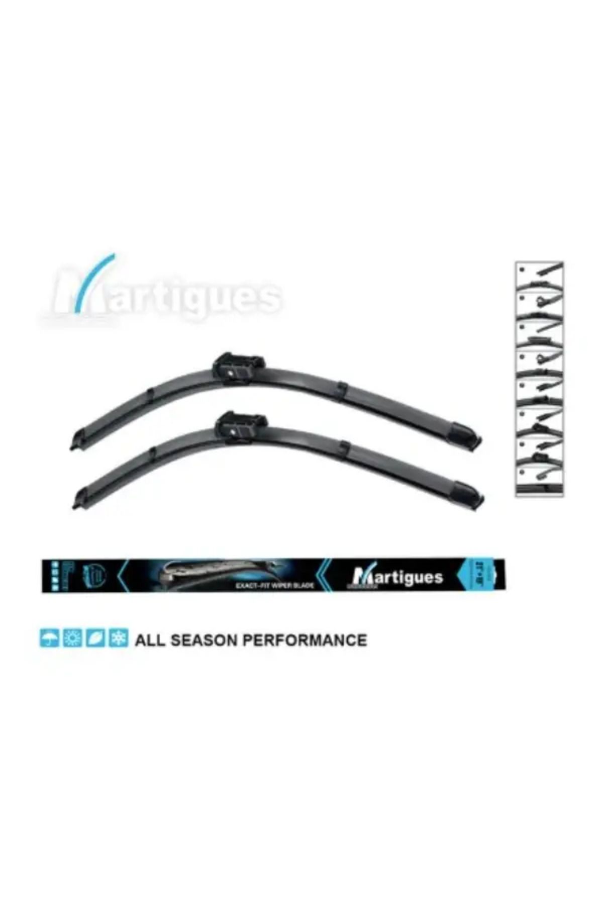 MARTIGUES SILECEK SUPURGESI MUZ DOBLO YM 10› 600+400MM 24+16 INC