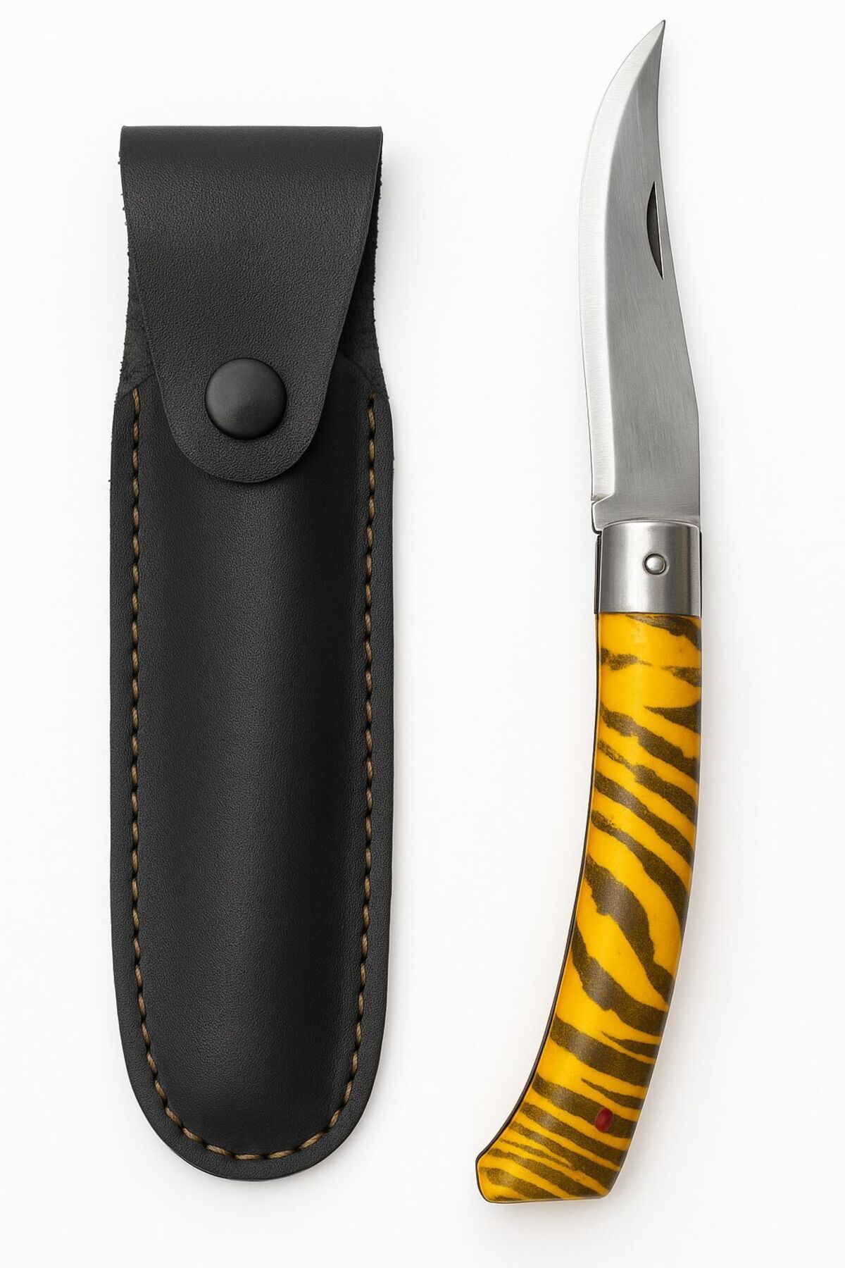 Toptancı Amca YATAĞAN DENİZLİ PASLANMAZ ÇELİK BIÇAK OUTDOOR ÇAKI KATLANABİLİR BIÇAK KILIFLI
