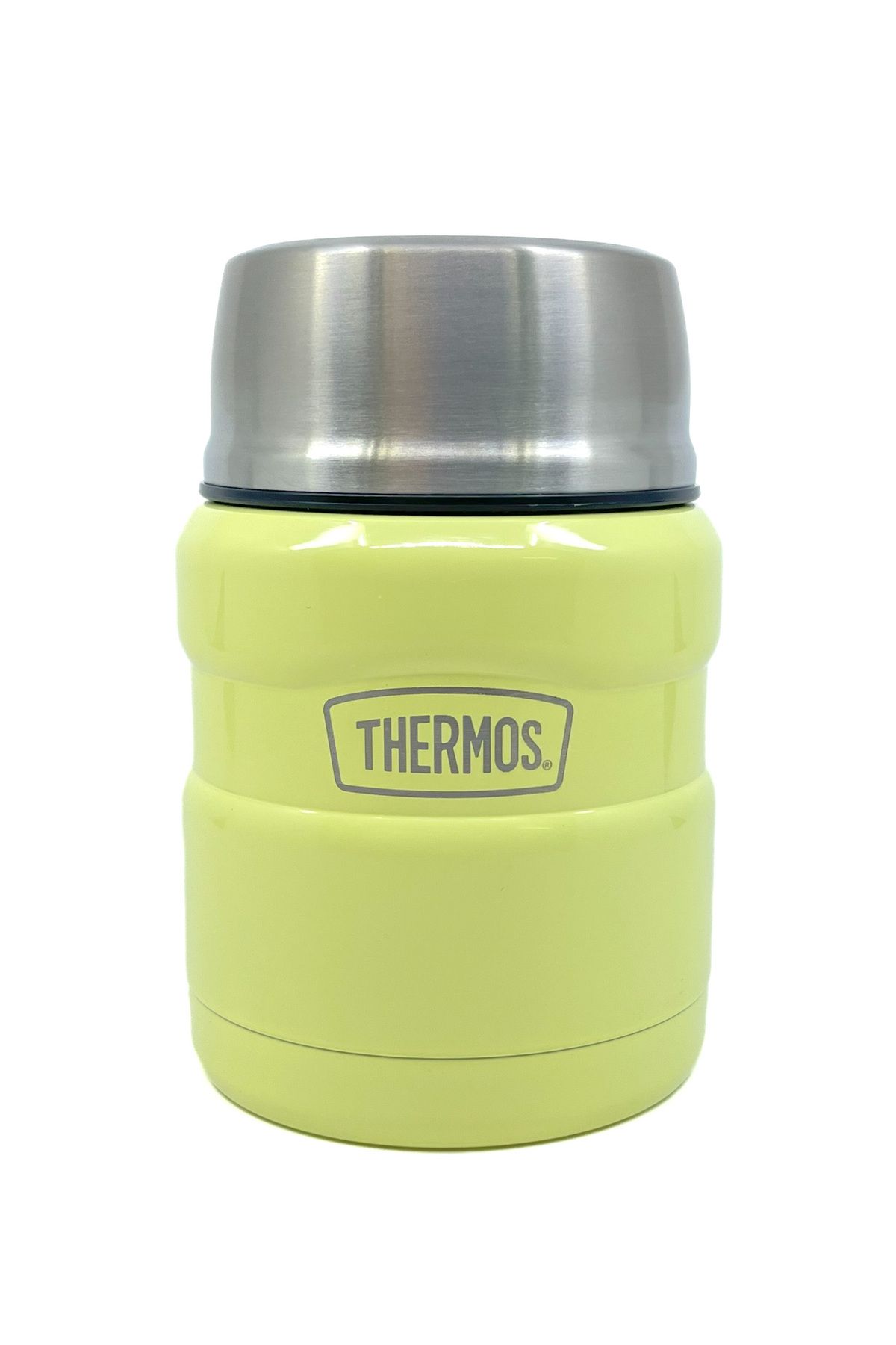 Thermos SK-3002 470ml Stainless King Kaşıklı Yemek Termosu - Açık Sarı