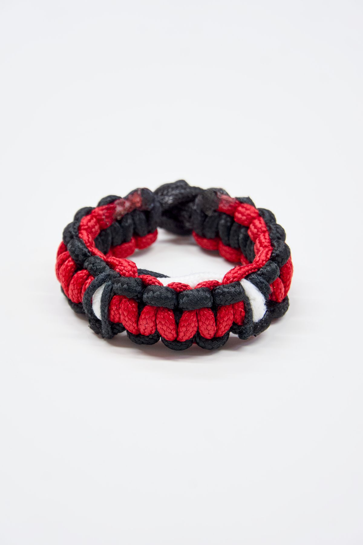 Dokubağ Örümcek Adam Temalı El Yapımı Bileklik - Örme Bileklik - Paracord Bileklik – Unisex