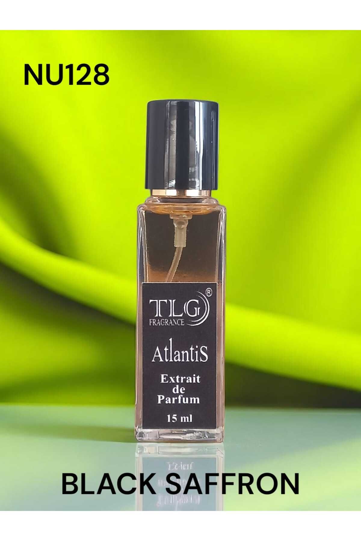 TLG TLGNU128e015 Black Saffron Niche Extrait Unisex Parfüm, 15 ml (Cep Boyu)