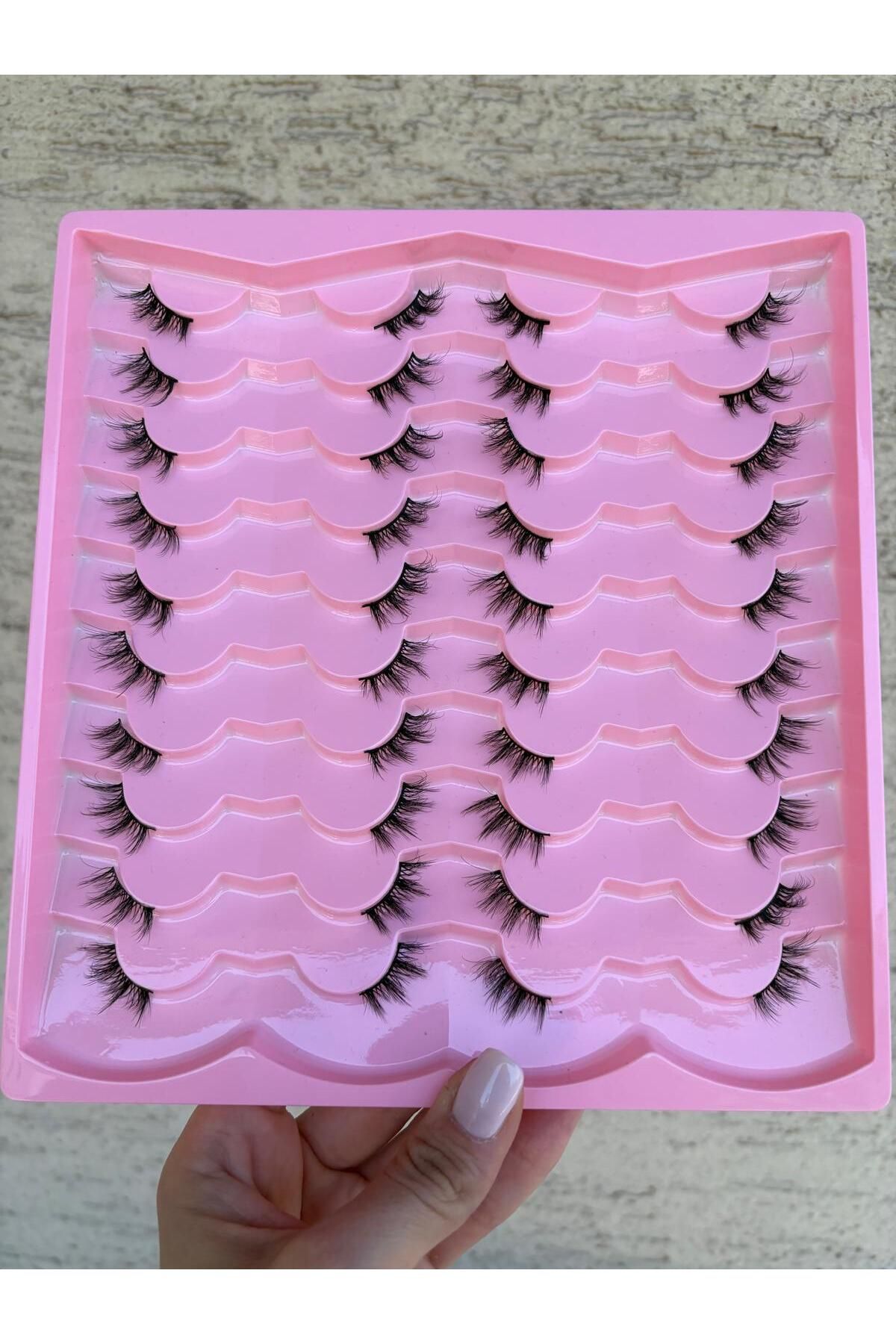 hulyabeauty TAKMA KİRPİK 20 ÇİFT