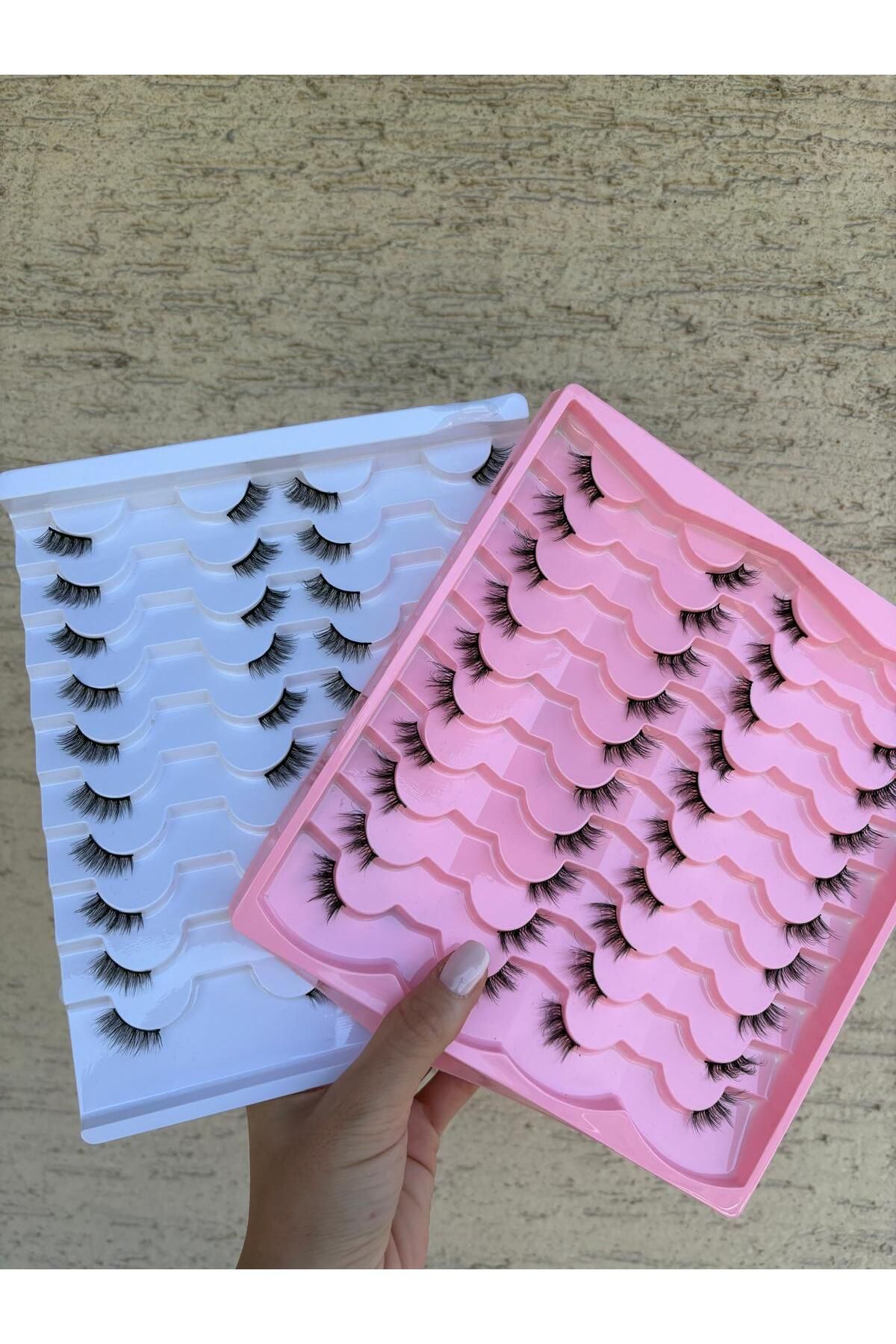 hulyabeauty TAKMA İPEK KİRPİK 2 KUTU