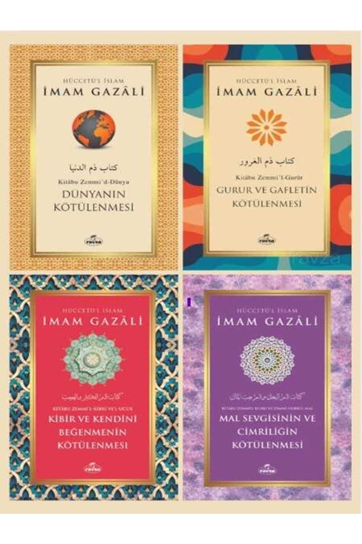 Ravza Yayınları Dünyanin Kötülenmesi Gurur ve Gaflet Kibir Cimrilik 4’lü Set