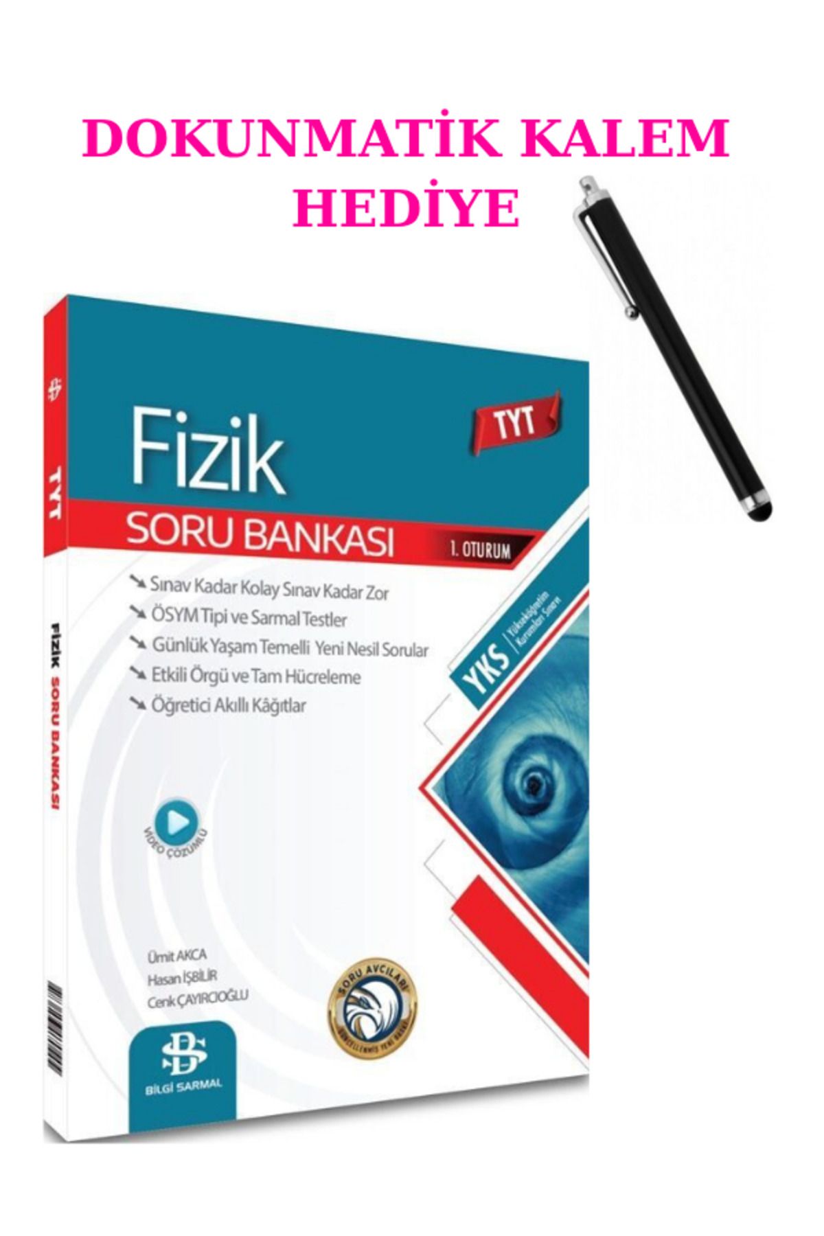Marsis Yayınları Bilgi Sarmal TYT Fizik Soru Bankası + DOKUNMATİK KALEM