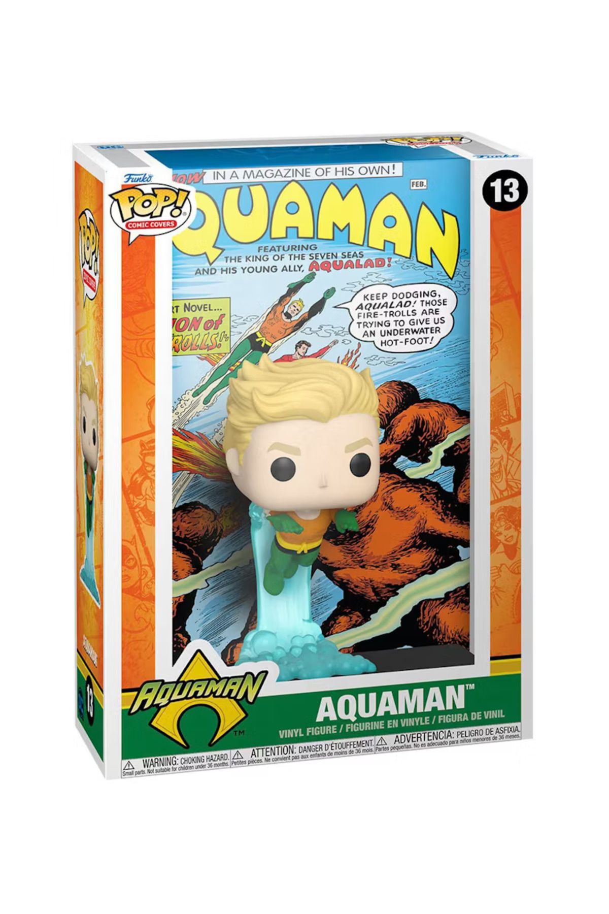 Funko Pop Comıcs Covers DC Super Heroes- Aquaman no:13