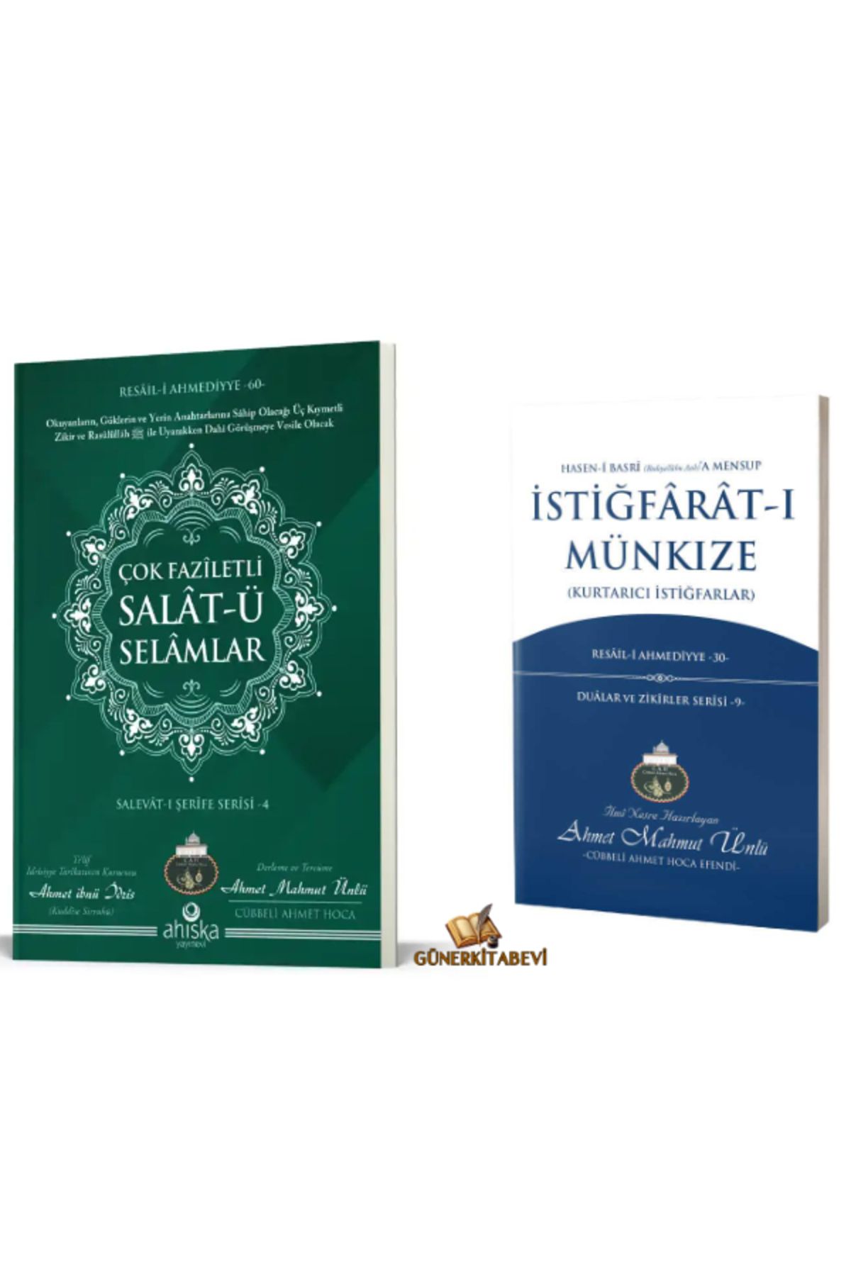 Ahıska Yayınevi Çok Faziletli Salatü Selamlar & İstiğfaratı Münkize 2 kitap