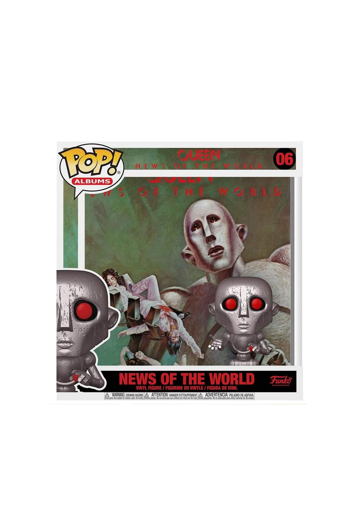 Funko Pop Albums Queen News Of The World No:06