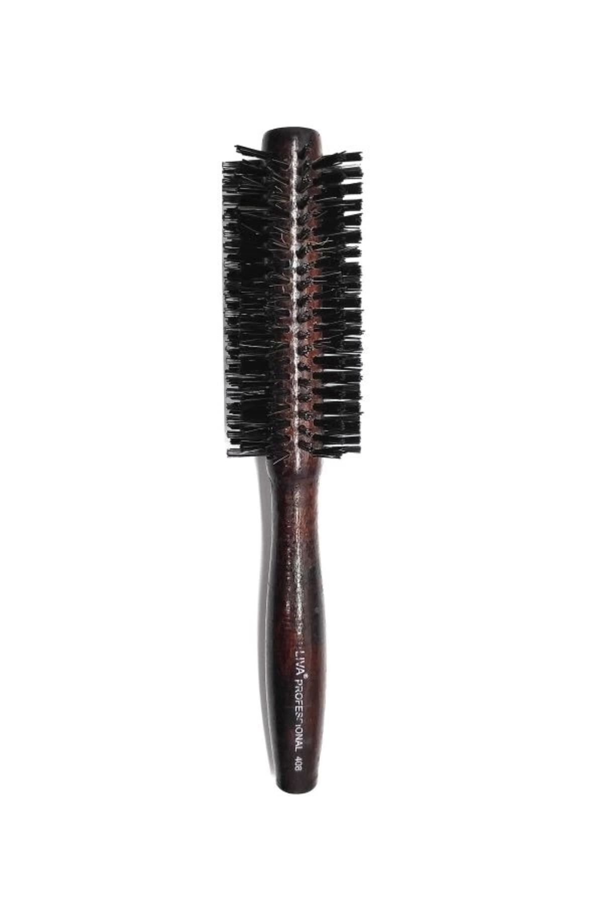 shop Liva 408 Isıya Dayanıklı Yanmaz Fön Saç Fırçası Tarak