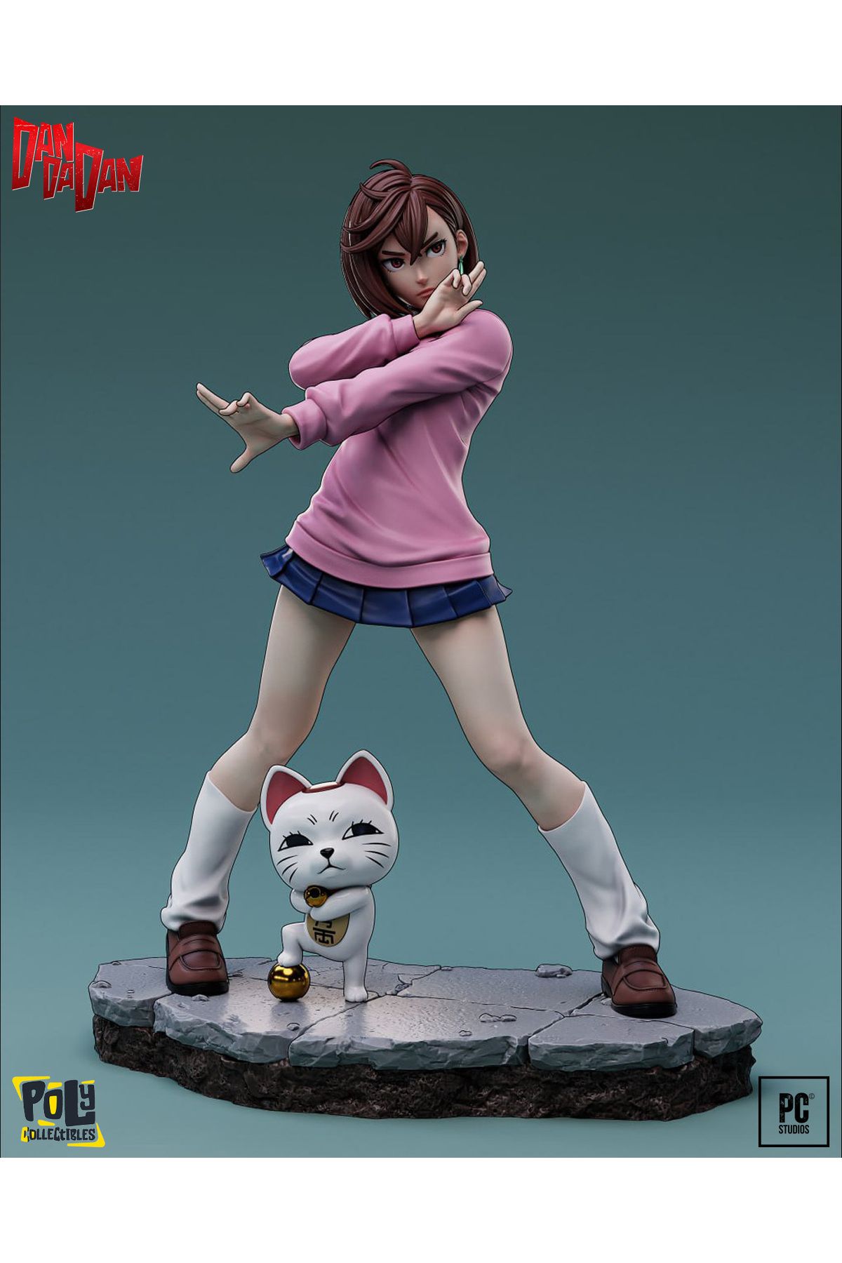 Poly Collectibles Momo Ayase – Dandadan Premium Collectibles Figure | 30 cm