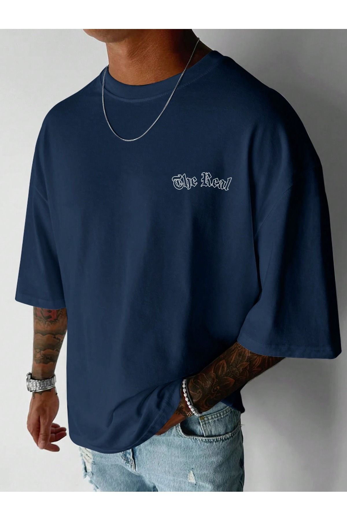 JANSO GROUP - ERKEK PAMUKLU BASKILi California DREAM TSHIRT OVERSİZE BÜYÜK BEDEN