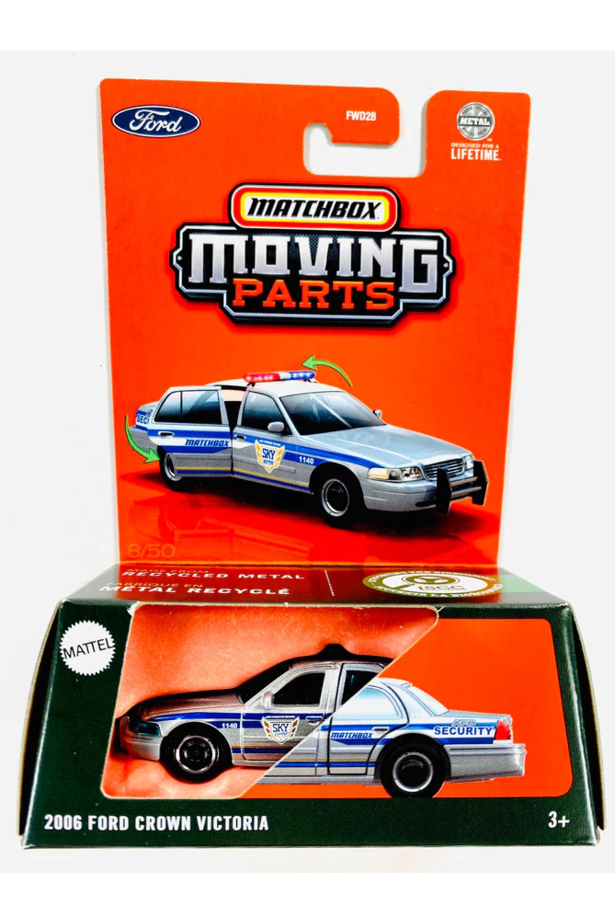 HOT WHEELS NADİR MODEL 2025 Moving Parts Case C 2006 Ford Crown Victoria