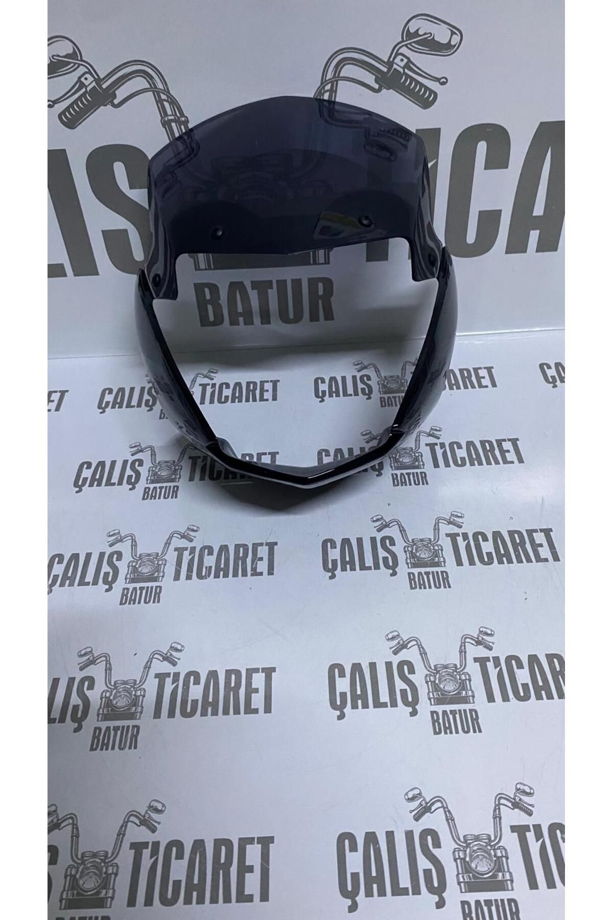 RMG YBR-K ÖN SİPERLİK CAMLI SİYAH