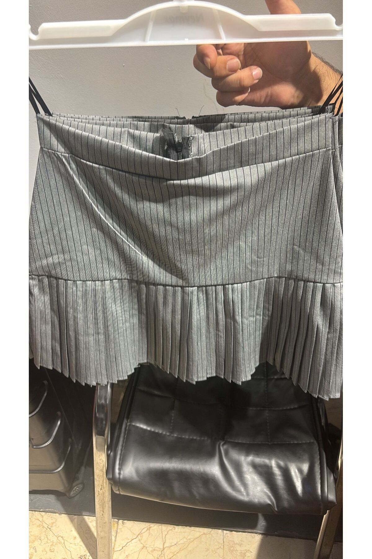 LEA Pliseli Mini Etek