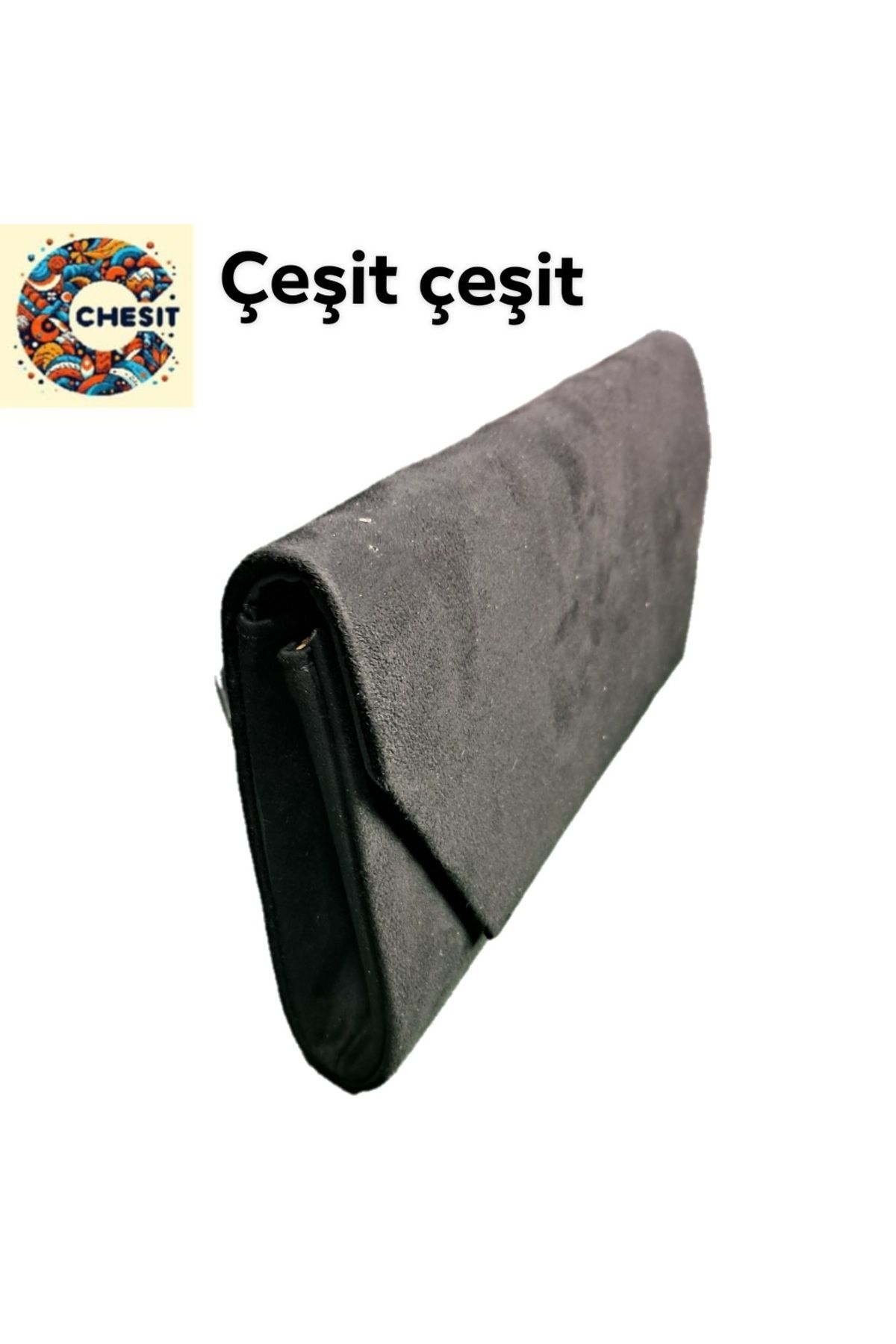 ESCAPE Abiye Gece El,portföy,omuzdan Askılı Çantası Süet Suni Deri