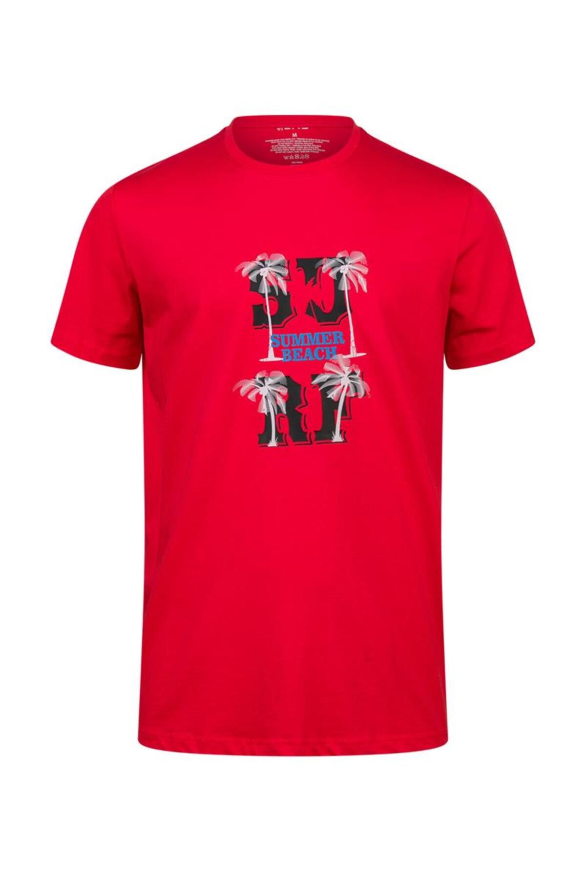 2AS Alex Baskılı Erkek Sıfır Yaka T-Shirt 047