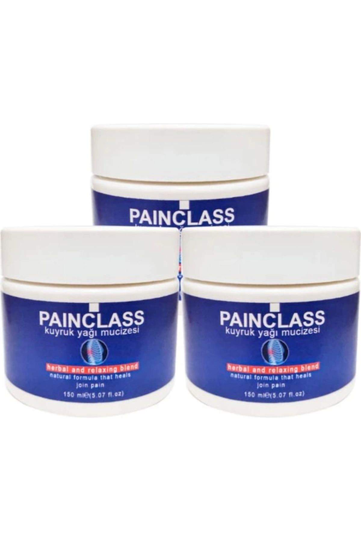 Silahlı Tower PAIN CLASS Büyük Boy Kuyruk Yağı Kremi 150 ml x 3 adet