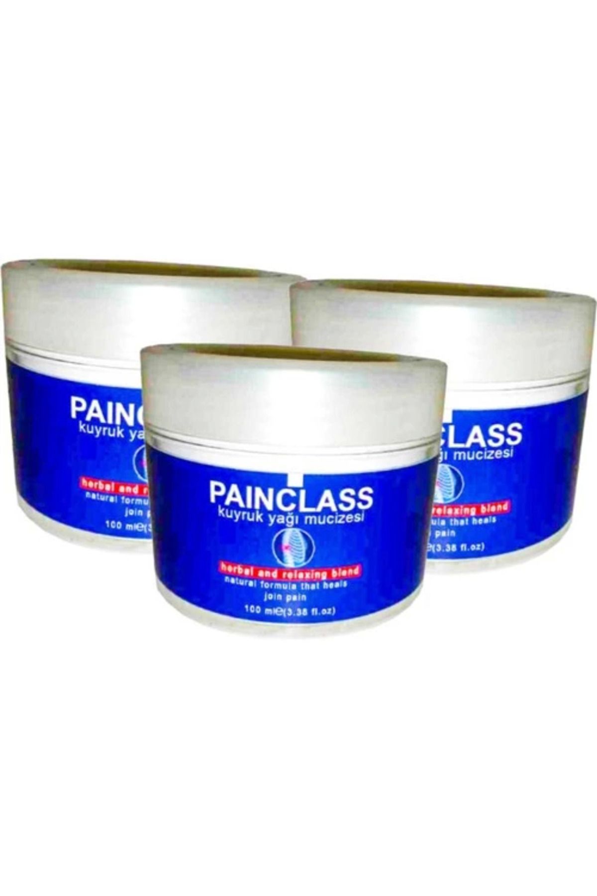 hayalimsah PAIN CLASS Kuyruk Yağı Kremi 150 ml x 3 adet