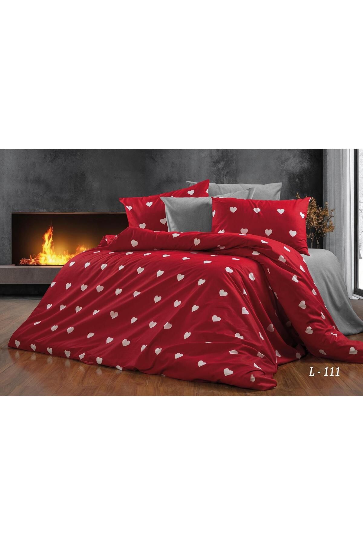 AYBERK HOME TEXTİLE DÖRT MEVSİM KAPİTONELİ ÇİFT KİŞİLİK NEVRESİM SETİ - L111