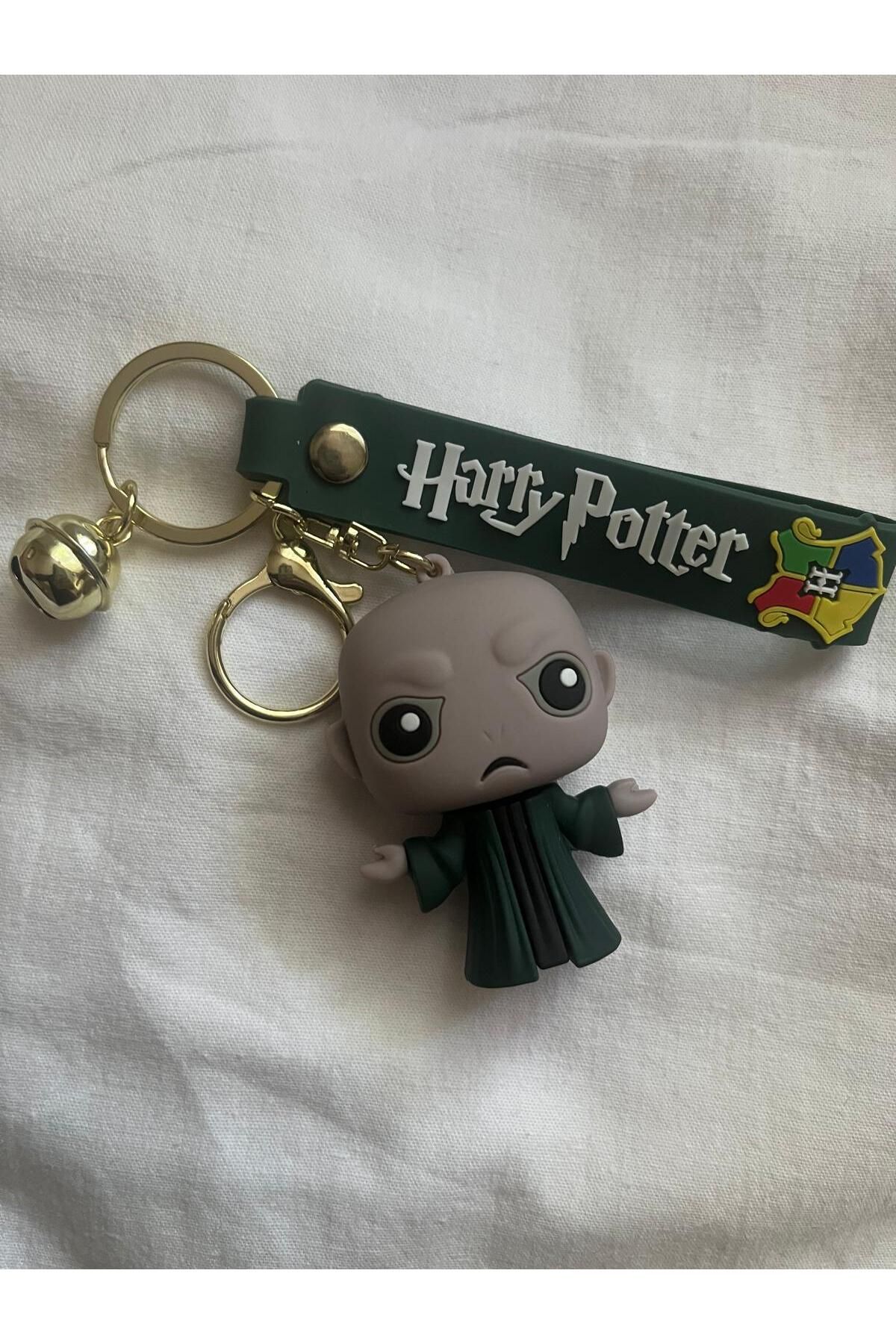 EBAdizayn Harry Potter Lord Voldemort Anahtarlık Aksesuar Çanta Süsü Silikon 3D Aksiyon Figürü