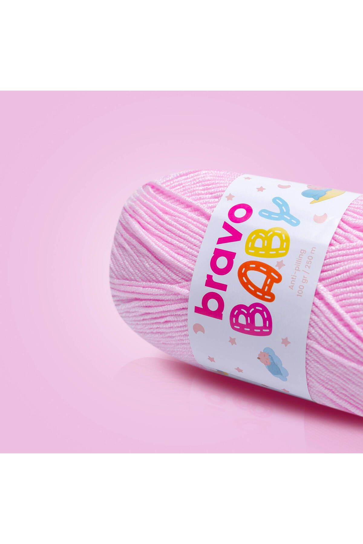 Bravo Baby İplik_550 Pembe