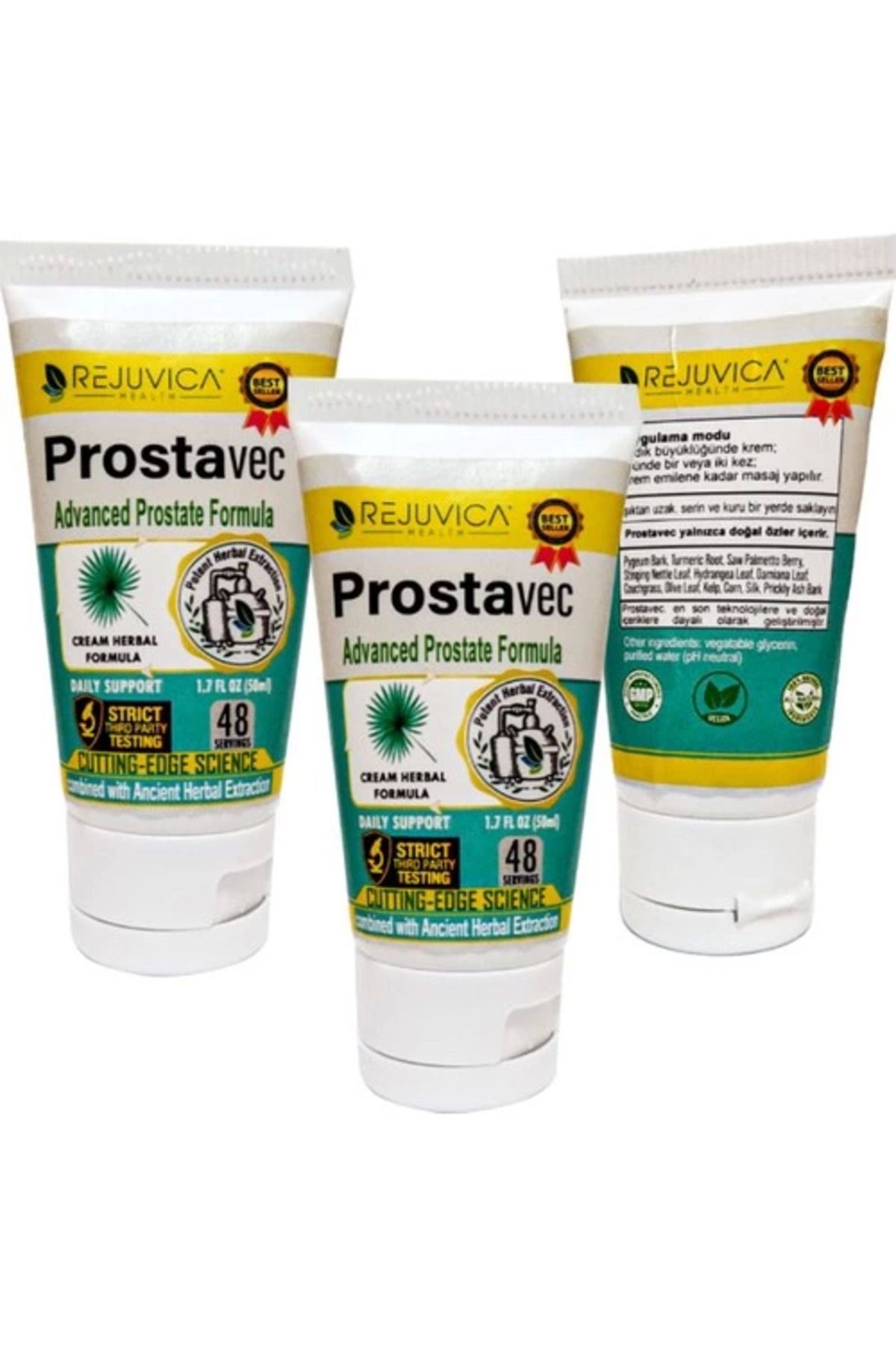 hayalimsah Prostavec 3adetx50 Ml Krem Erkeklere Özel Yer Pros Tate Kremi
