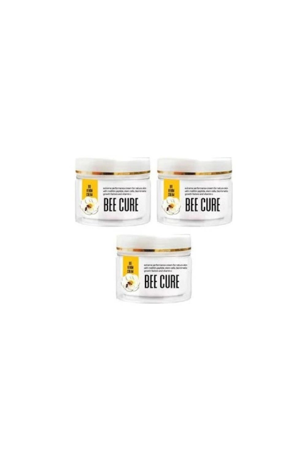 feifei Bee Cure 3 Kutu Arı Zehri Kremi Beecure Arı Zehiri Kremi Relaxing Cream 3 x 50 ml