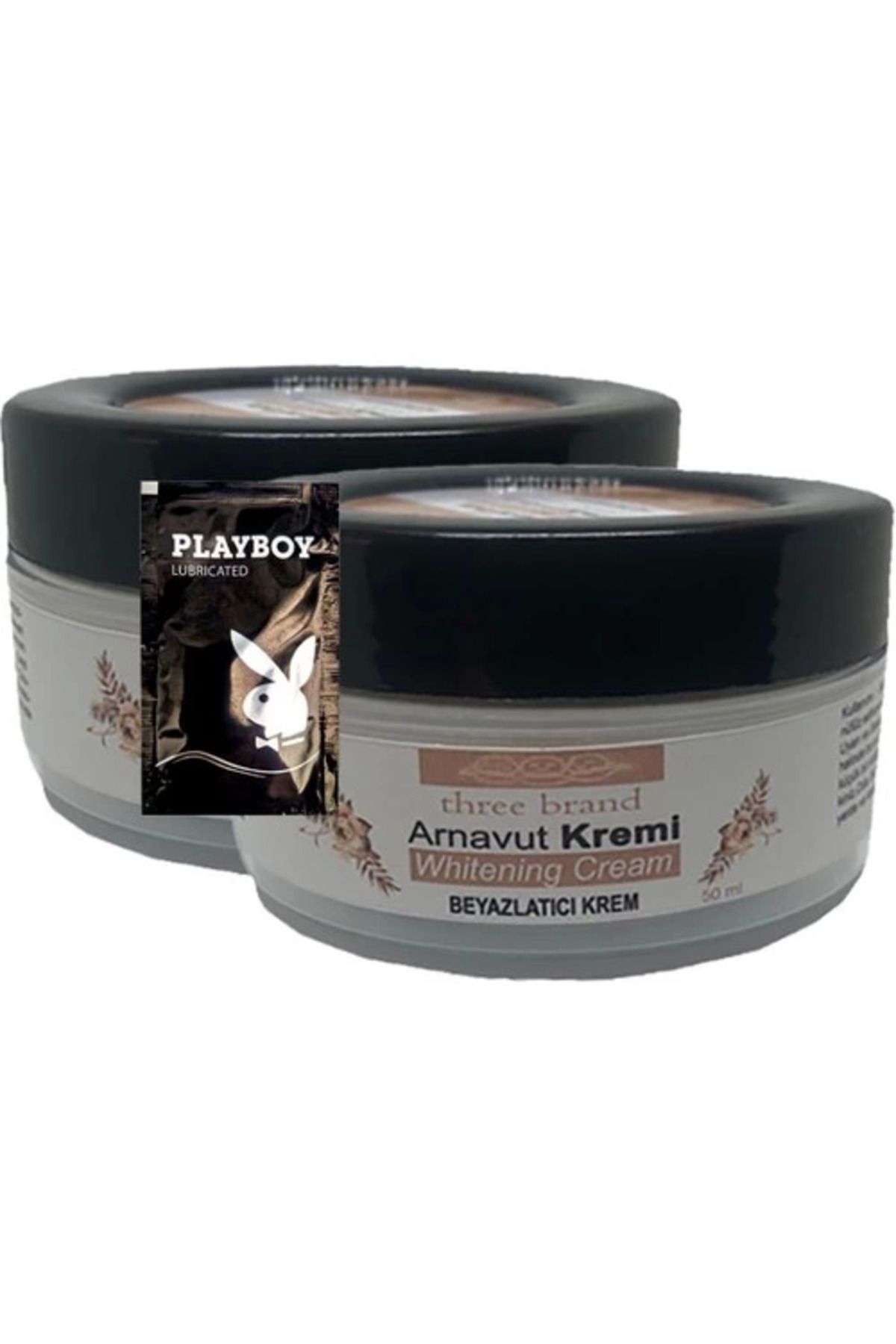 hayalimsah Three Brand Arnavut Kremi Whitens Cream 50 ml Sel Antikara Kremi SNMP20381 + 1 Adet Jel Hediye