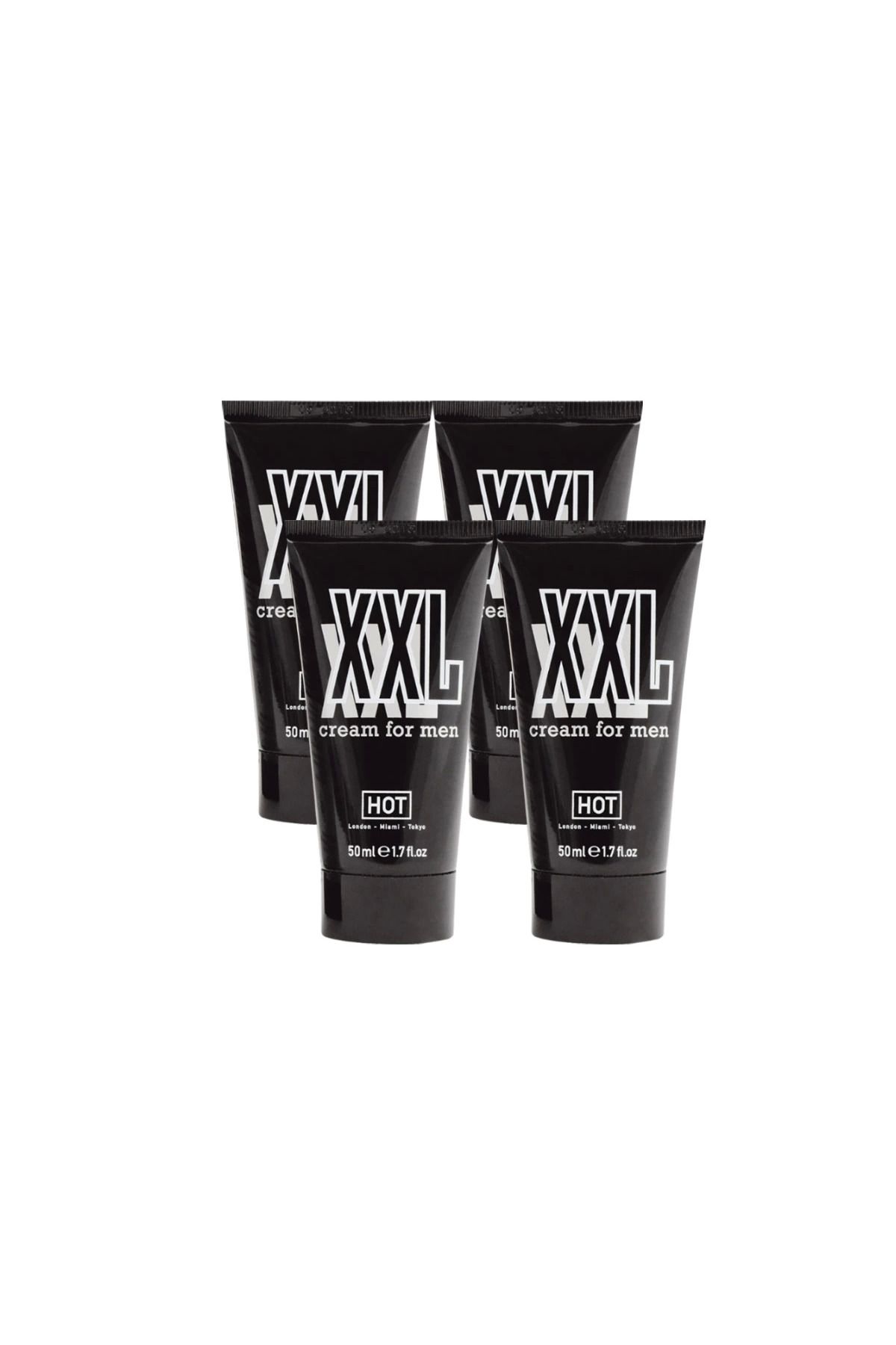 gizmurstore HotXXL Cream Men Hardener Delayer Enlarger 4lü adet x 50 ml Erkeklere Özel Boyut Kremi Bkn1EK334