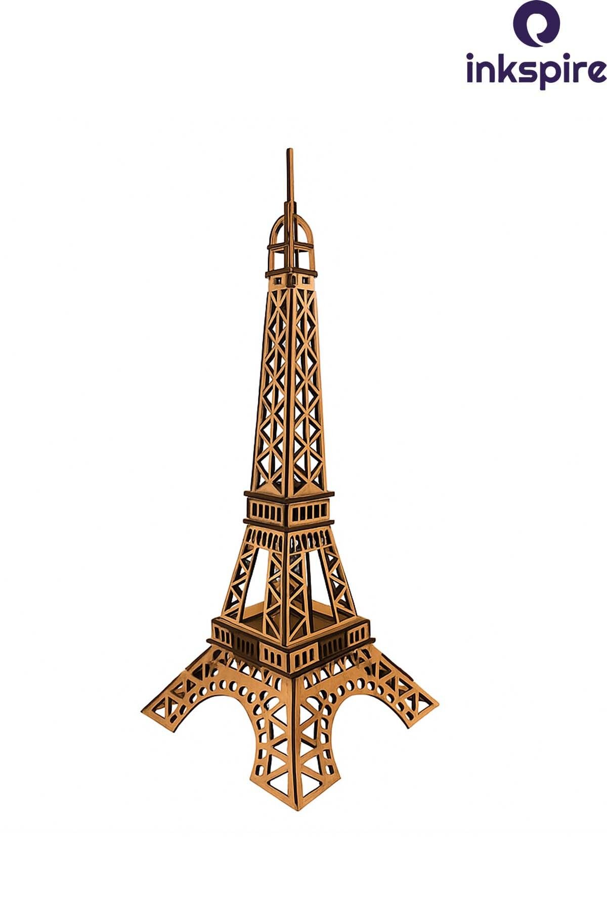 inkspire-3D Wooden Model 3D Paintable Interlocking Puzzle Model Board DIY for Kids Paint Yourself 2