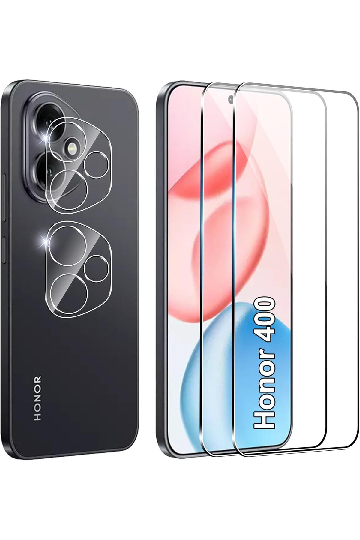 aheaks Honor 400 Nano Cam Ekran Koruyucu, Kamera Koruma Jelatini ( Hediyeli )