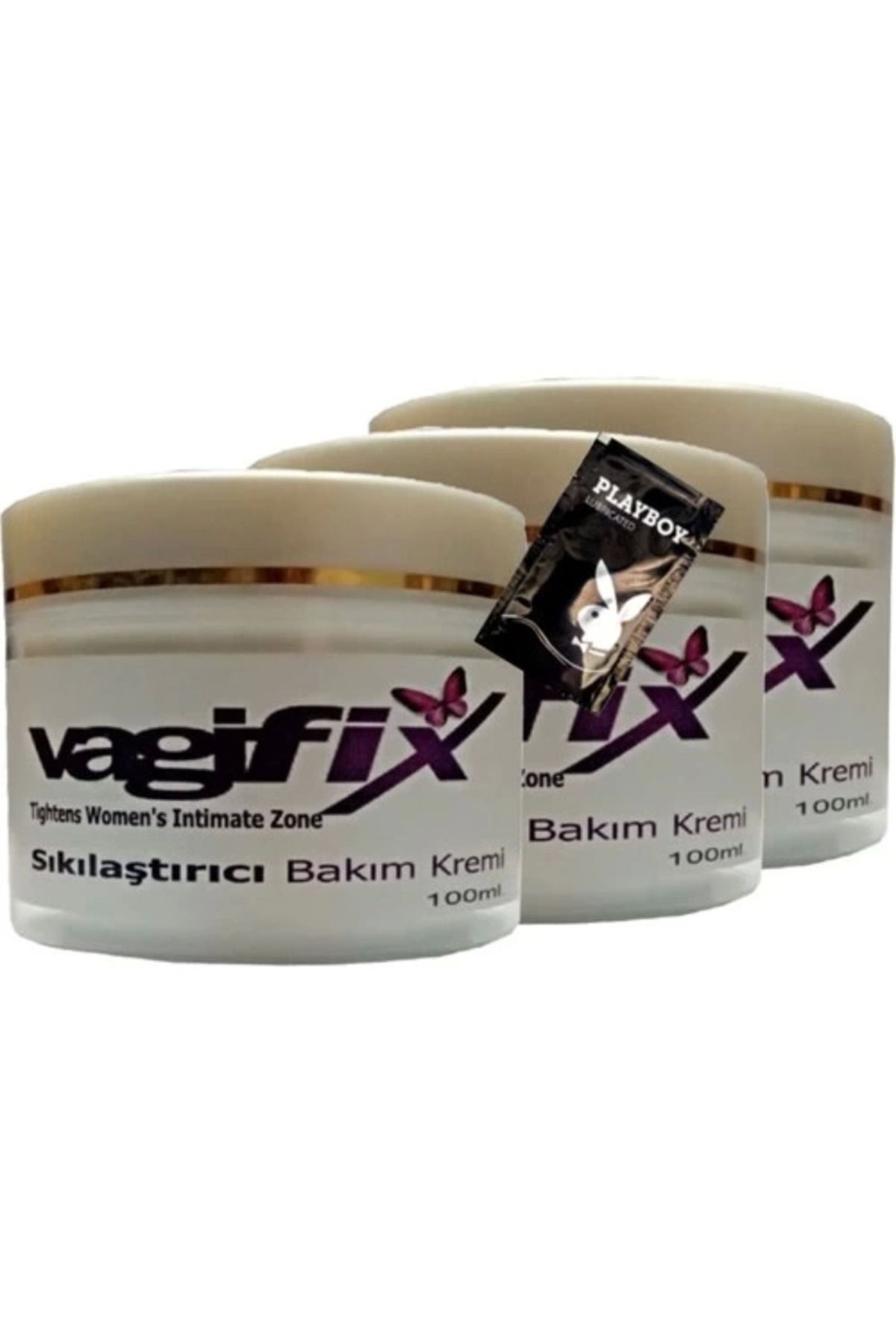 Heez Vagifix 100 ml 3 Adet Kadınlara Özel Bölge Pres Kremi + 1 Hediye Jel