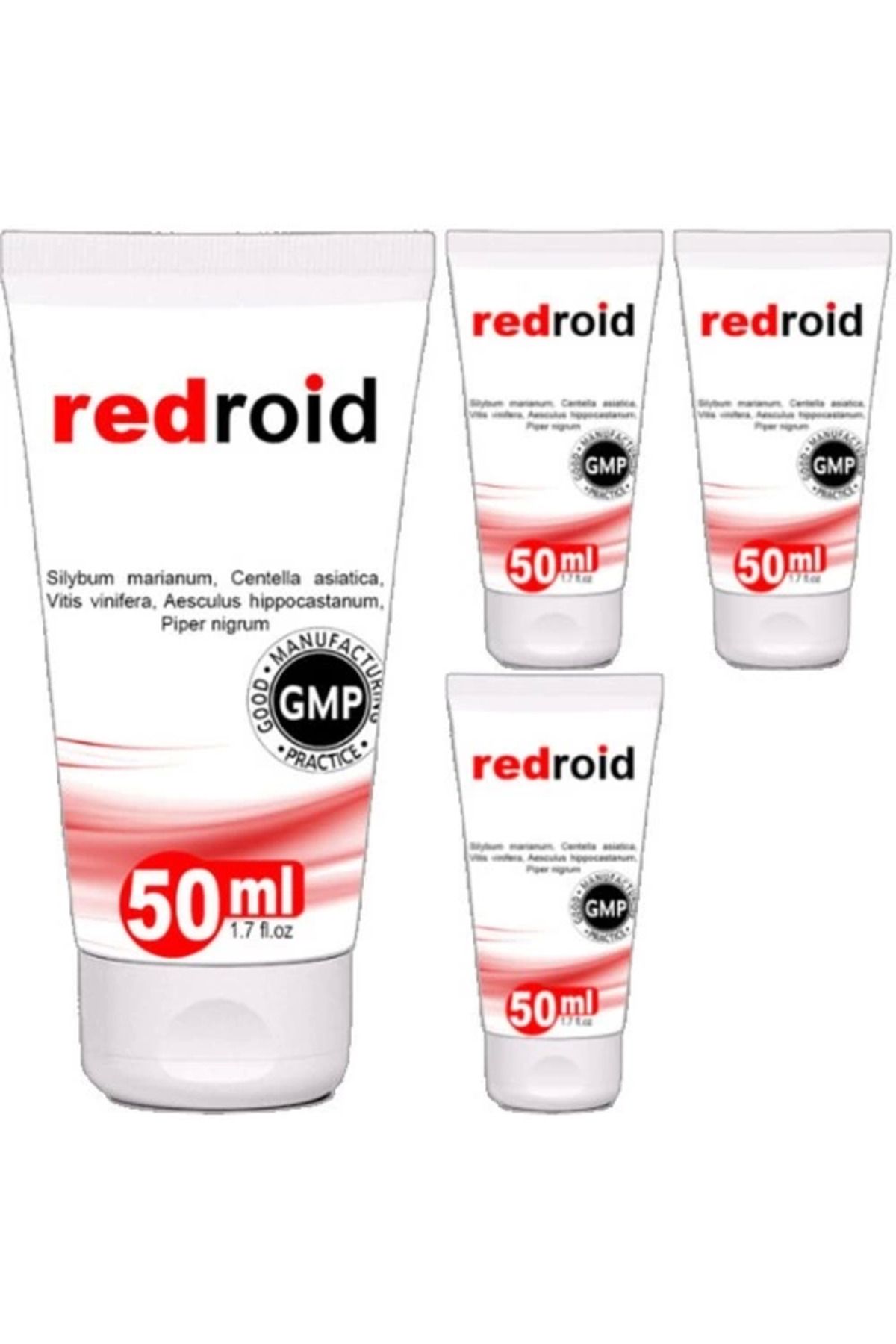 Heez Redroid 4 Paket Hemeroid Masaj Kremi 50 ml Özel Krem