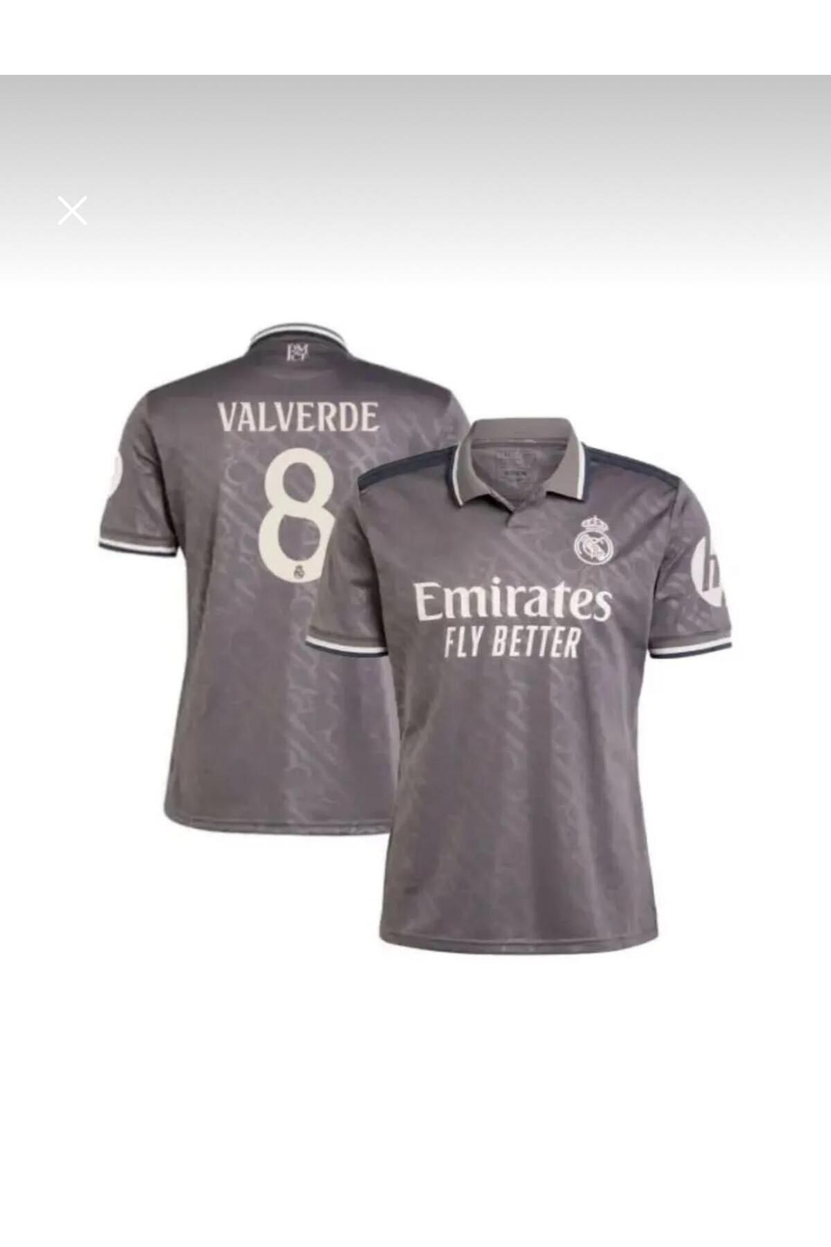 BARBITOS R.e.a.l Madridd 2024/25 Yeni Sezon Federico Valverde Alternatif Forması (THIRD SHIRT)
