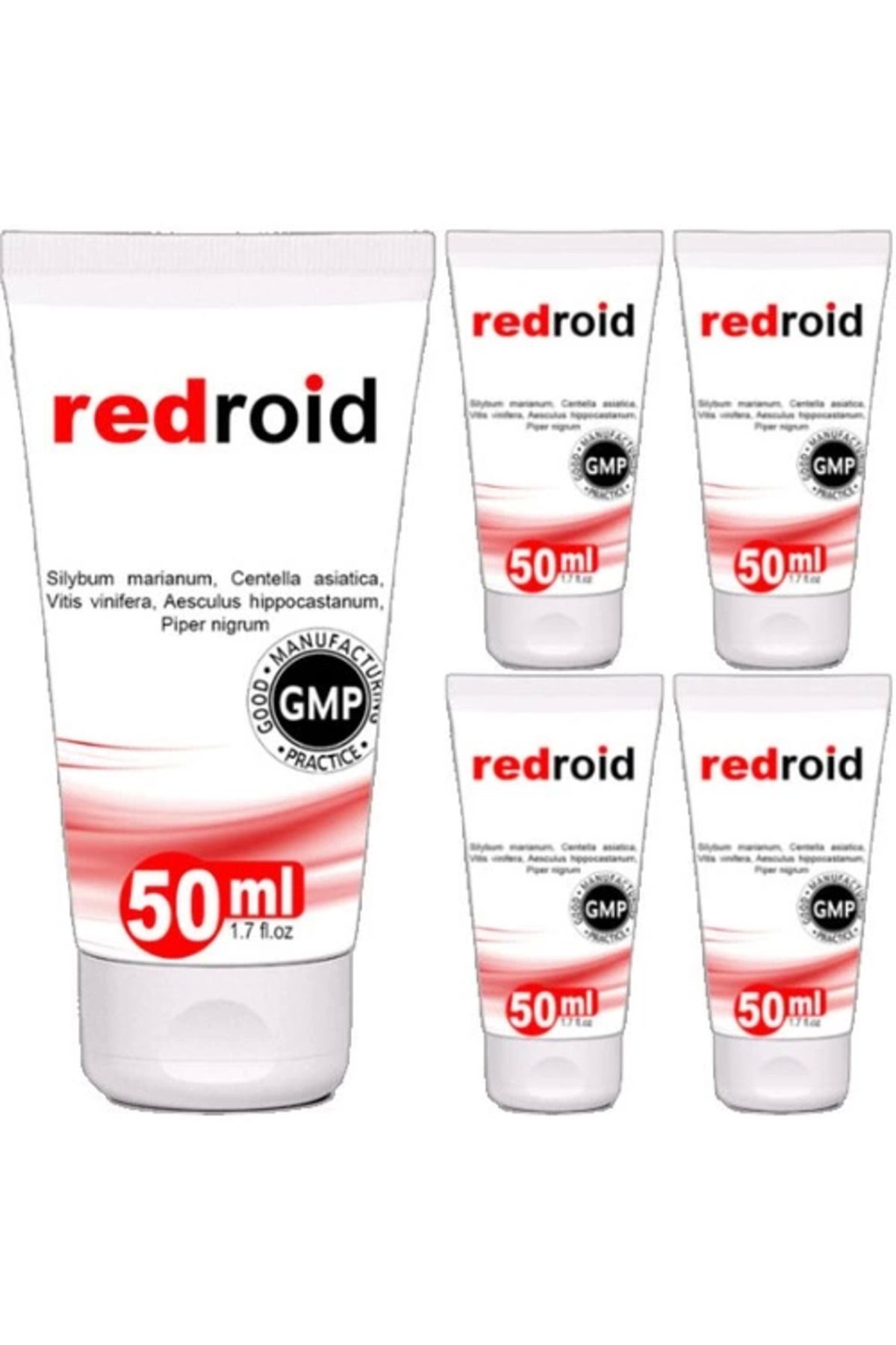 feifei Redroid 5li Paket Hemeroid Masaj Kremi 50 ml Özel Krem