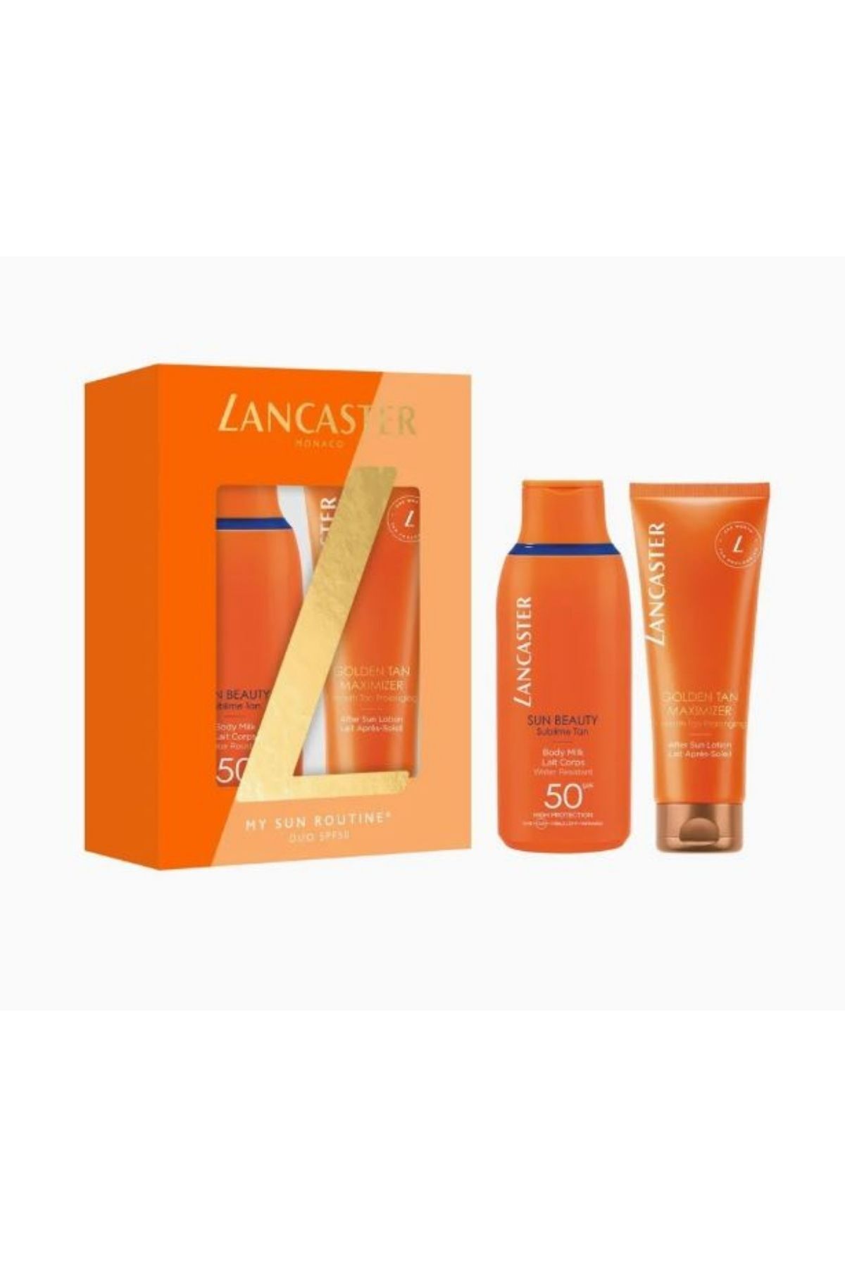 Lancaster Sun Body Milk Spf50 175 Ml + After Sun Lotion 125 Ml