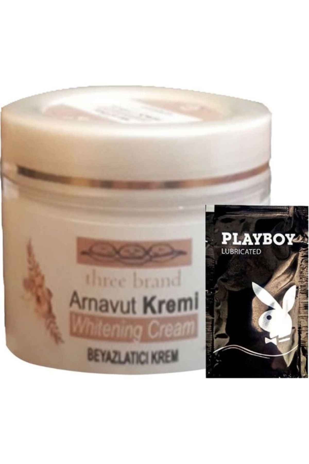 Heez Three Brand Arnavut Kremi 100 ml Whitens Cream Antikara Kremi SNMP20119 + 1 Adet Jel Hediye