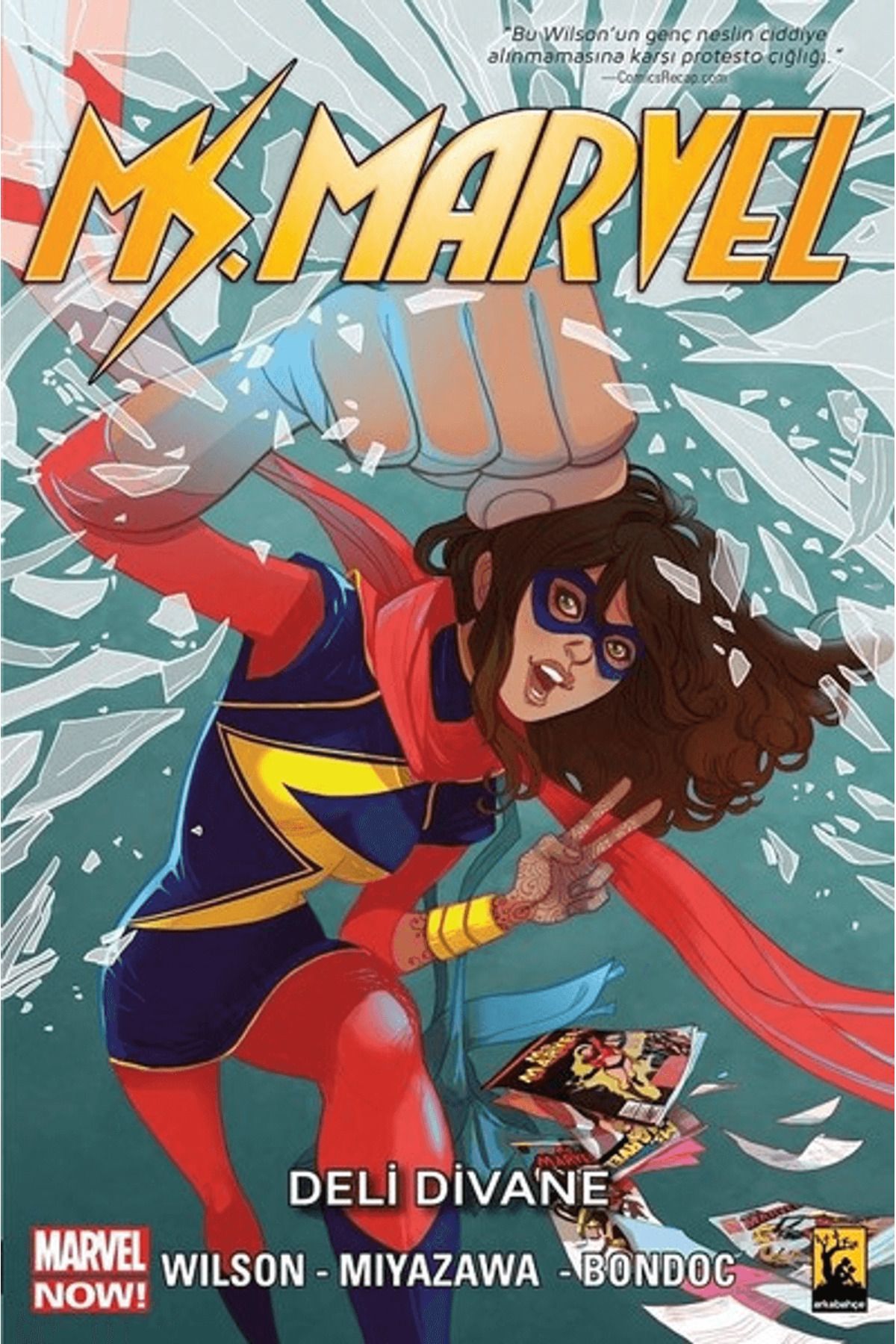 Arka Bahçe Yayıncılık Ms. Marvel 3 - Deli Divane