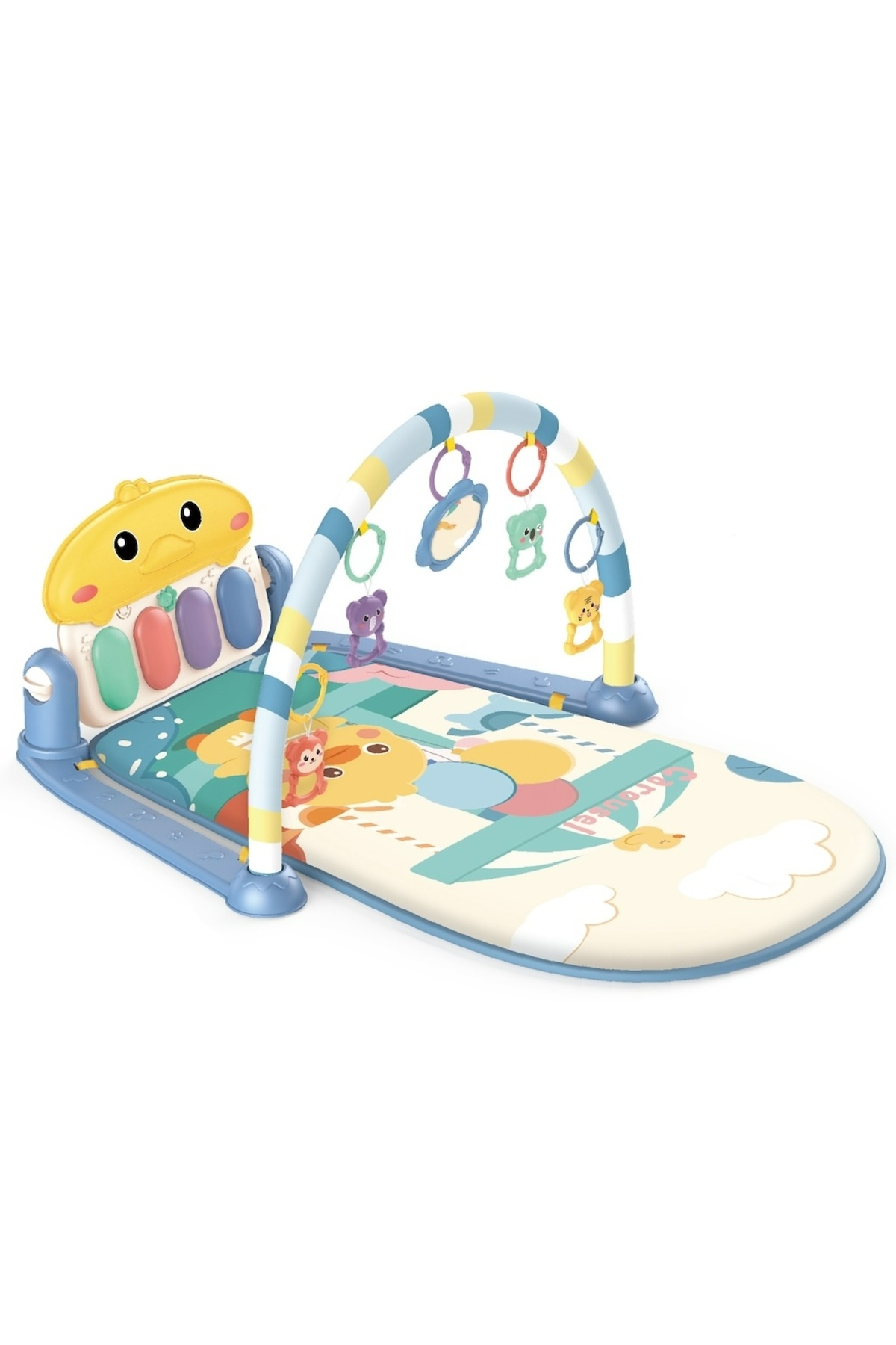 babydoor Toys Sevimli Ördek Piyanolu Sesli Işıklı Oyun Halısı Ve Jimnastik Merkezi fotoğrafı 5 (önizleme)