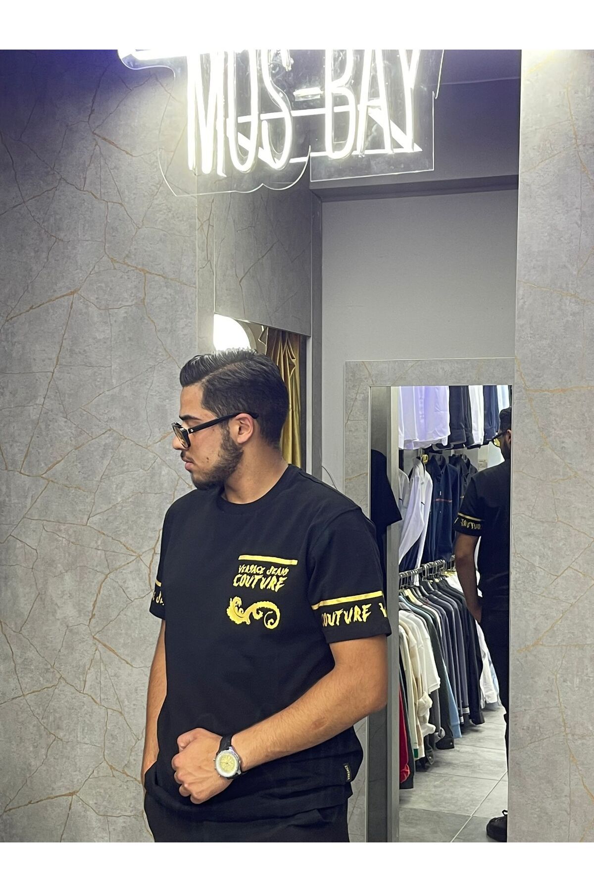 MUSBAY A+++ Kalite Vip Pamuk T-Shirt