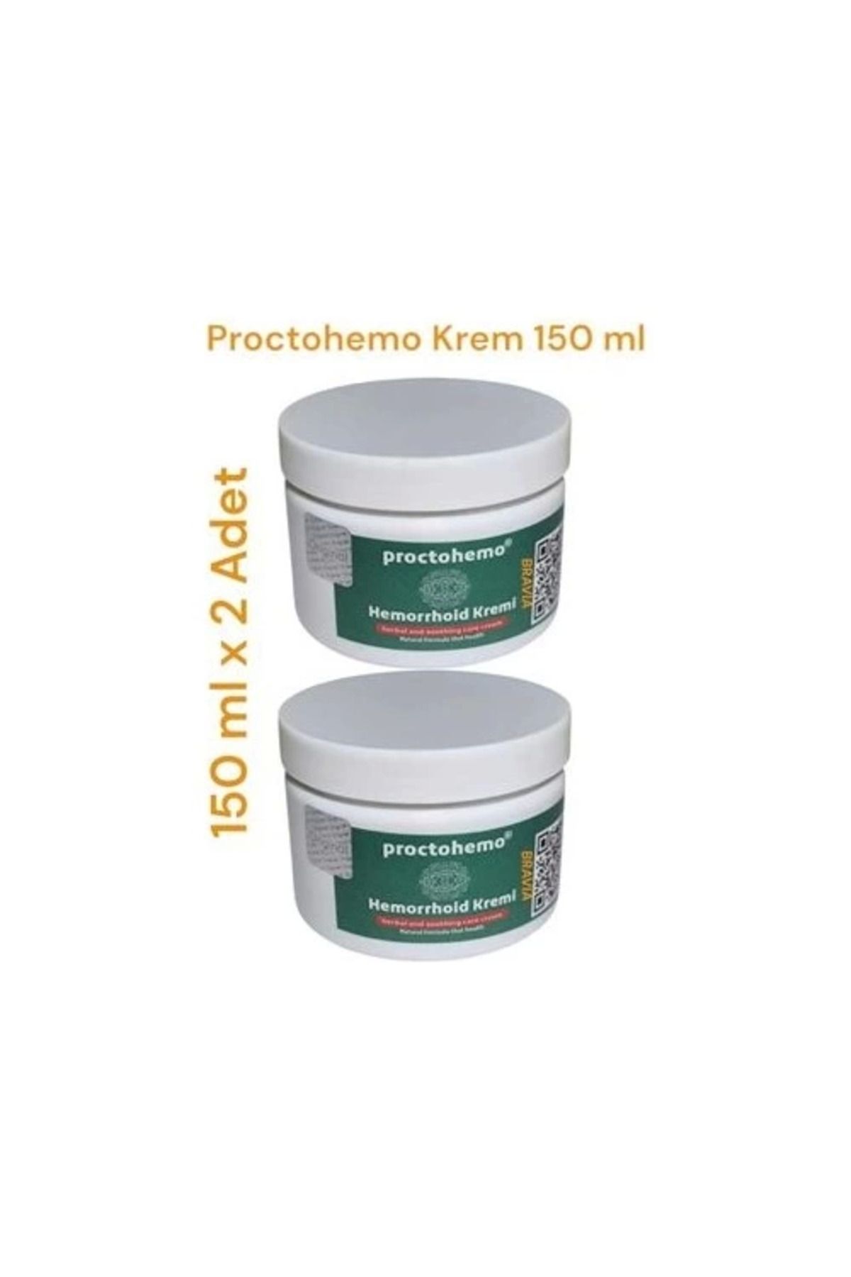 Heez Proctohemo Krem 150 ml - Hemorrhoid Cream x 2 Adet