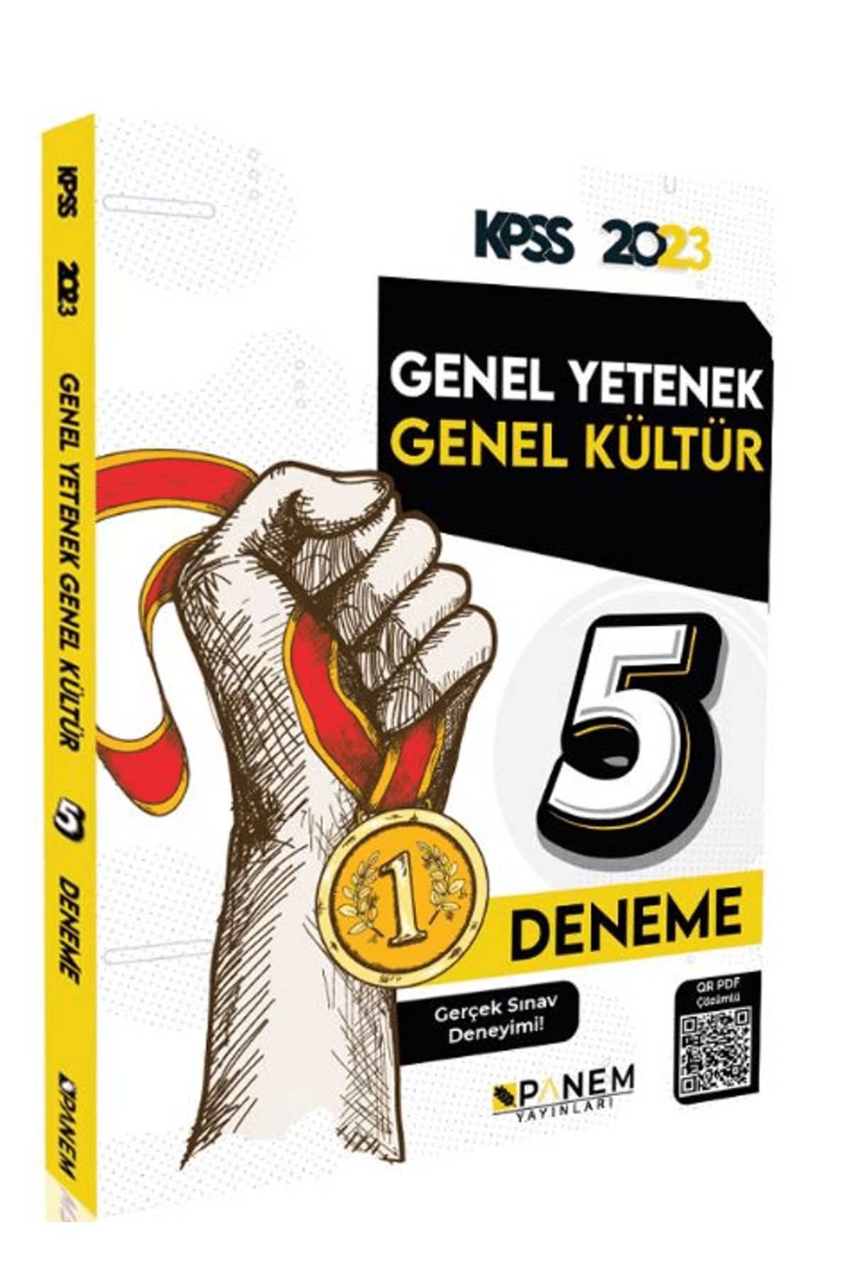 Panem Yayınları 2023 KPSS Genel Yetenek Genel Kültür Tamamı Çözümlü 5 Deneme