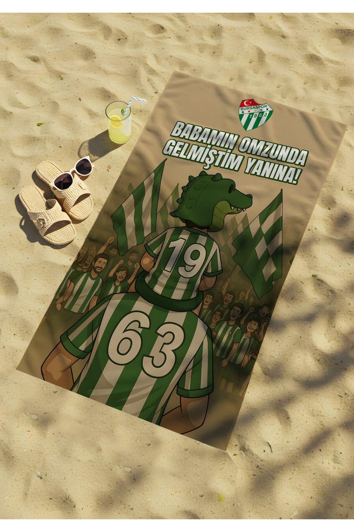 MANİ TARAFTAR PLAJ HAVLUSU