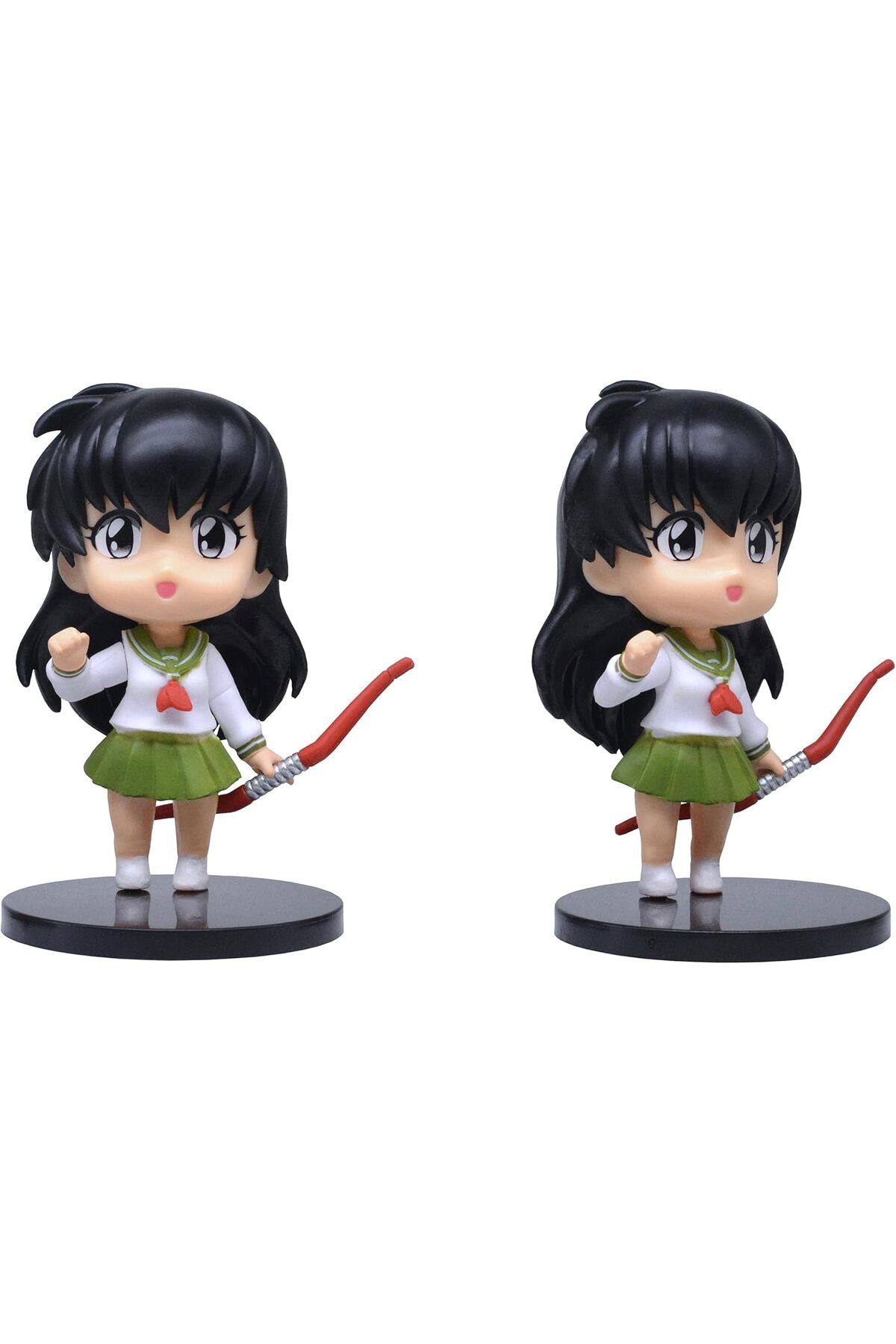FG KONNİCHİWA Inuyasha Anime figürü Higurashi Kagome Miroku sesshouaction 7 cm Karakter Figür Oyuncak Biblo