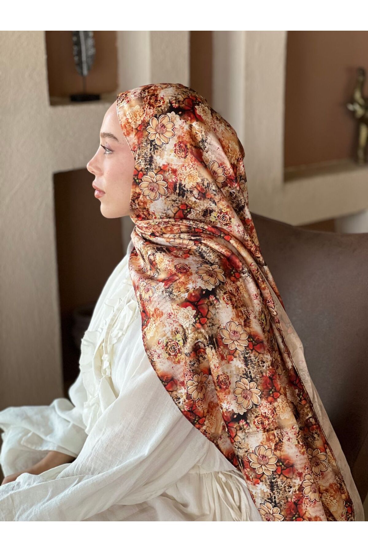 Modakaşmir Zemheri Desen Twill Şal