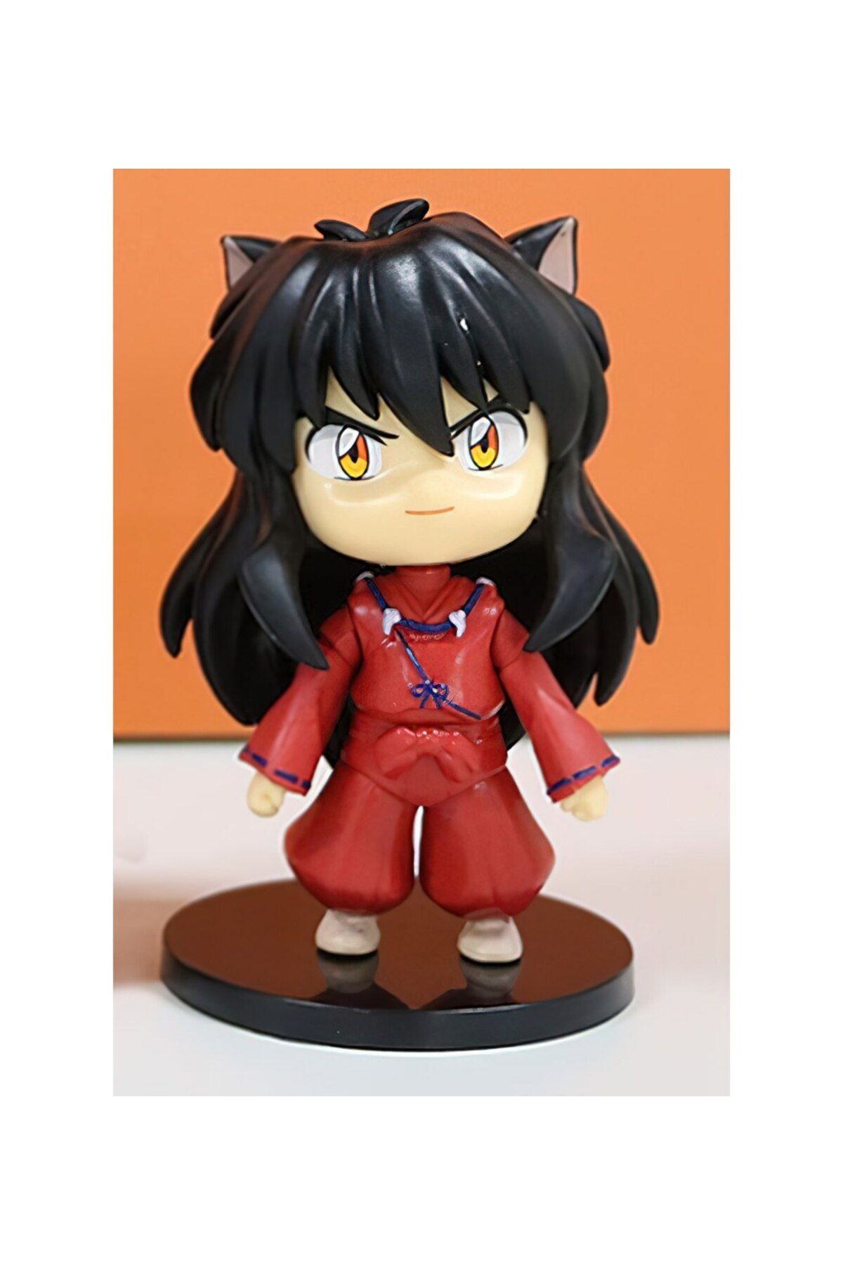 FG KONNİCHİWA Inuyasha Anime figürü Higurashi Kagome Miroku sesshouaction 7 cm Karakter Figür Oyuncak Biblo