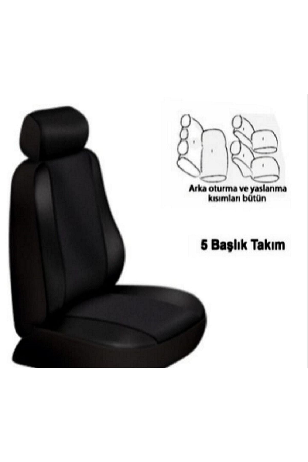 özgüven oto giyim Universal Oto Koltuk Kılıfı Ekonomik Komple Set
